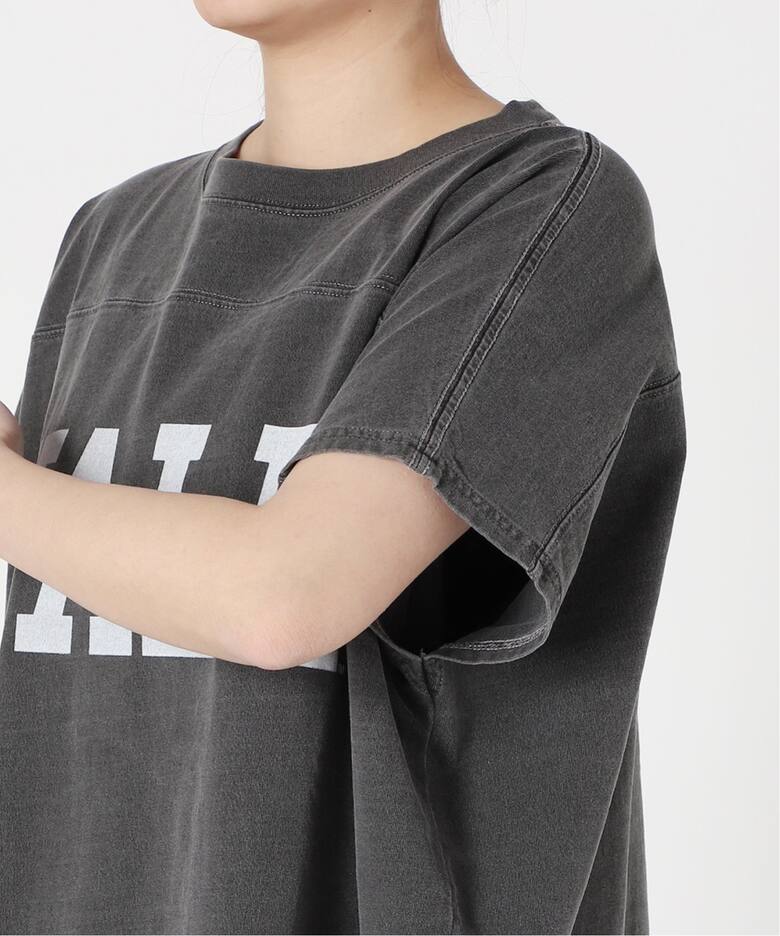 追加》カレッジロゴビッグプルオーバー（Tシャツ／カットソー 