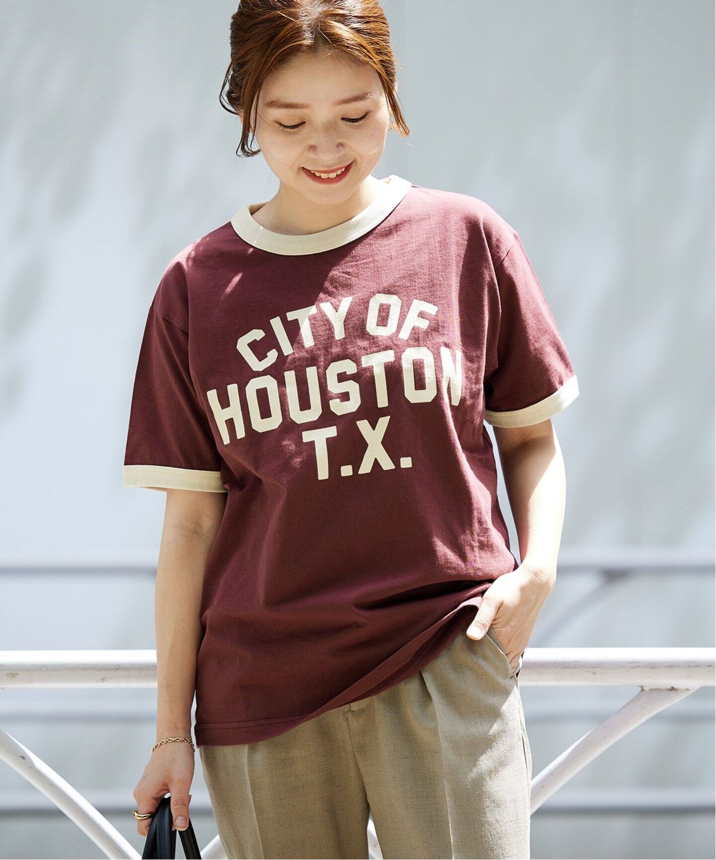リンガーTシャツ