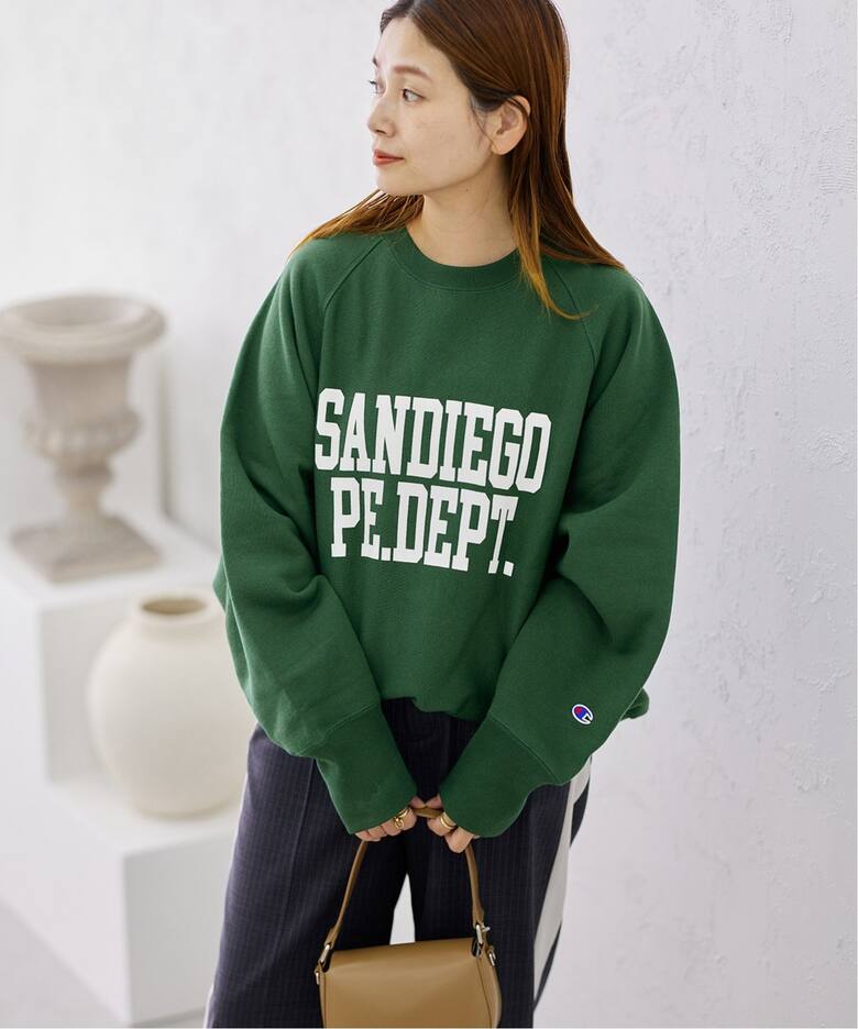 別注【CHAMPION/チャンピオン】REVERSE WEAVE SWEAT CREW：スウェット 