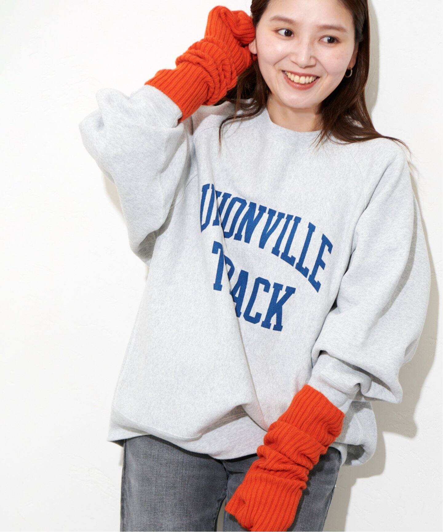 別注【CHAMPION/チャンピオン】REVERSE WEAVE SWEAT CREW：スウェット  