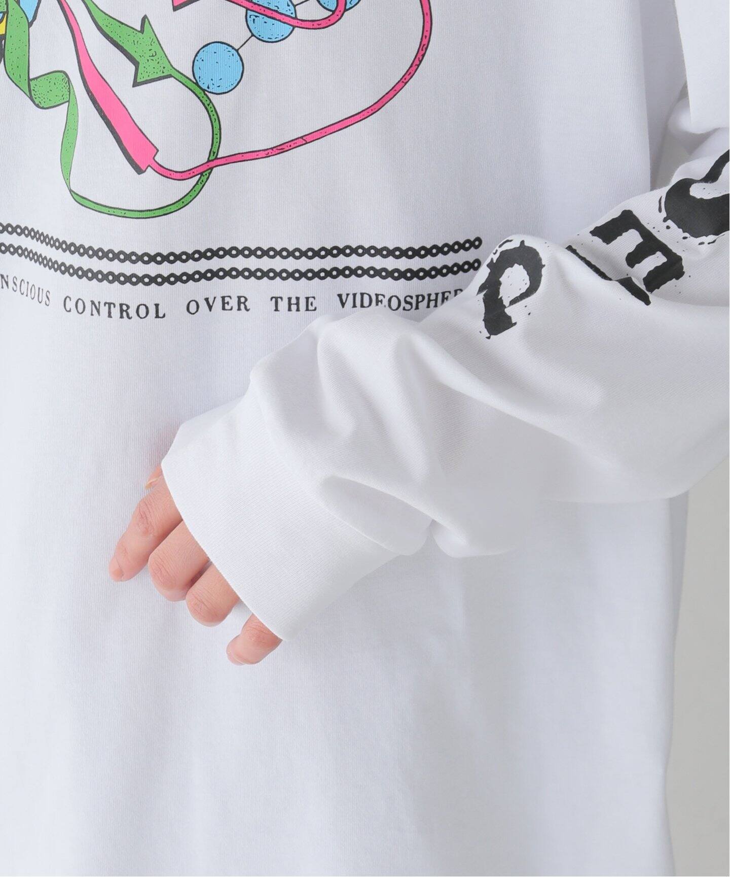 BRAIN DEAD/ブレインデッド】 Conscious Control LS T-Shirt：ロンT（T 