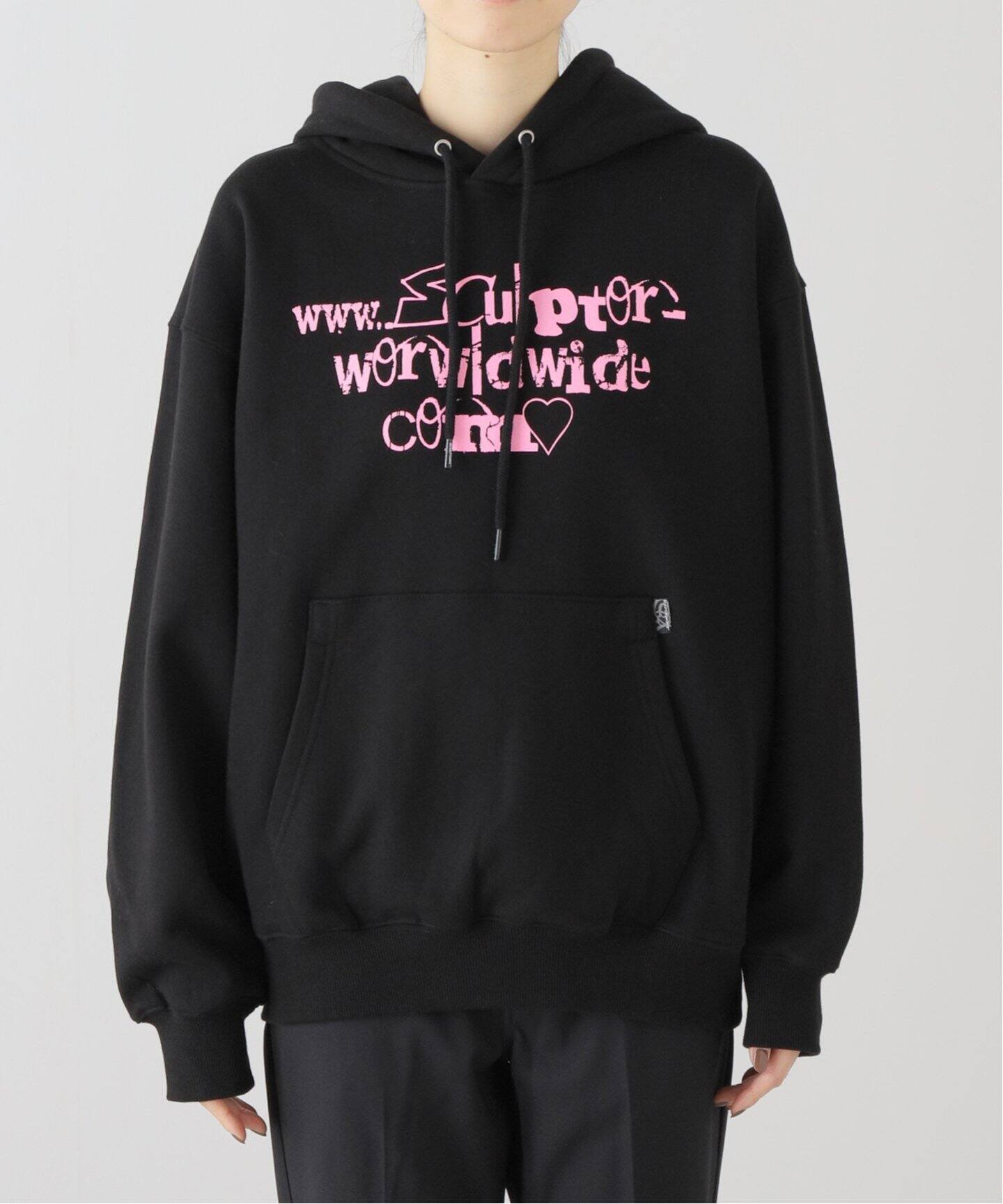 SCULPTOR/スカルプター】 Collage Logo Hoodie：パーカー（パーカー 
