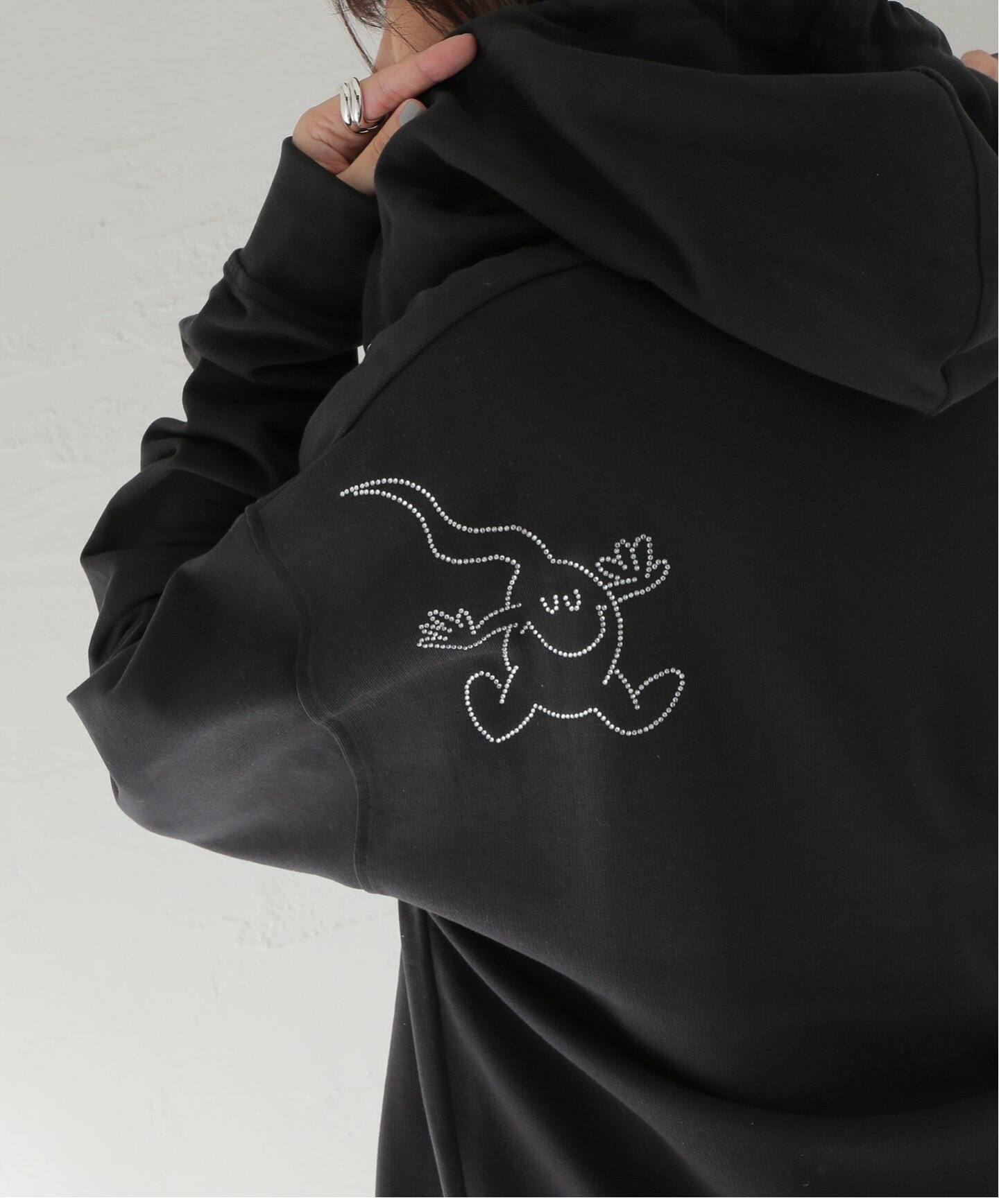 Carne Bollente/カルネボレンテ】 Diamonds Cum Hoodie PK：パーカー 