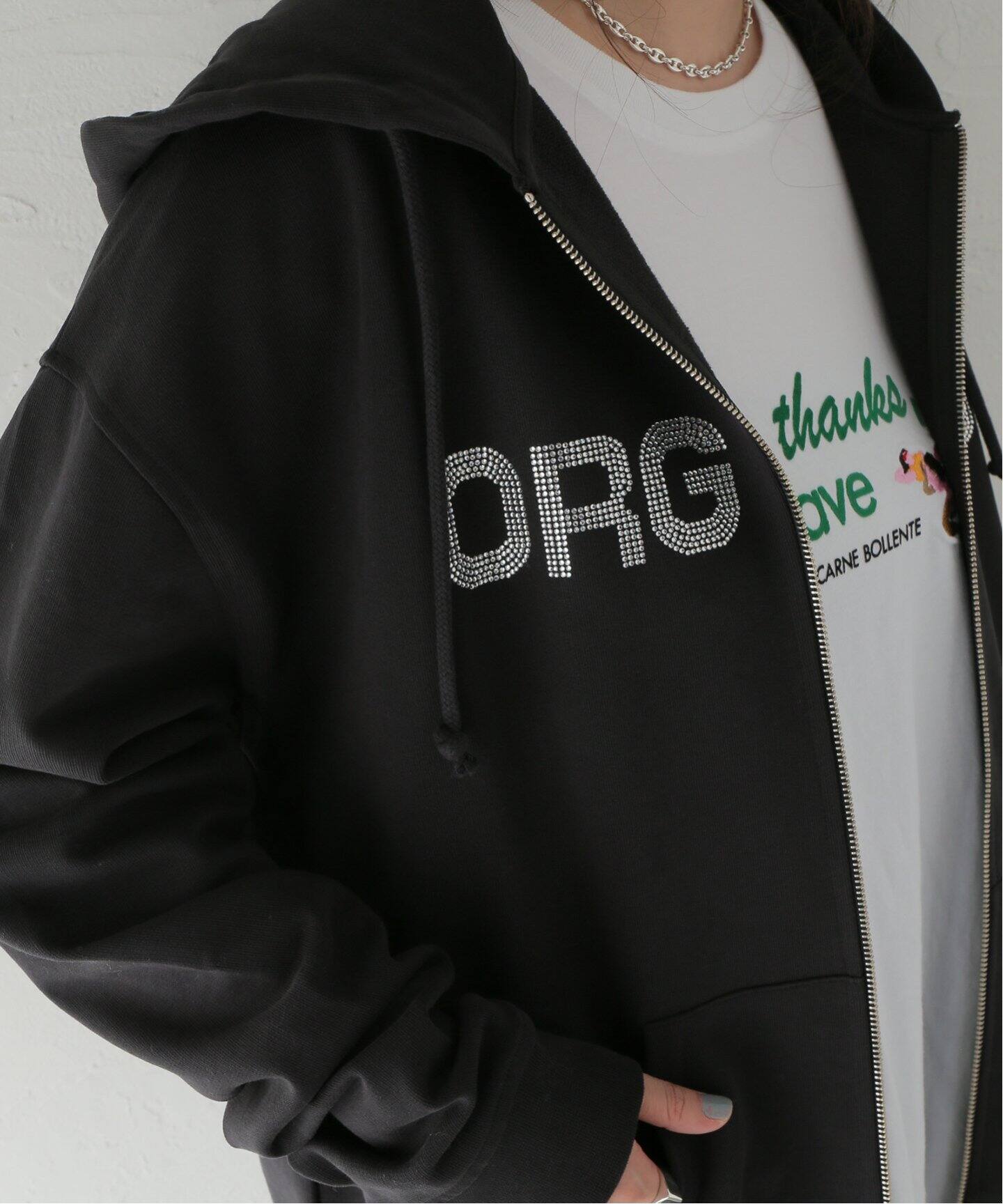 Carne Bollente/カルネボレンテ】 Diamonds Cum Hoodie PK：パーカー 