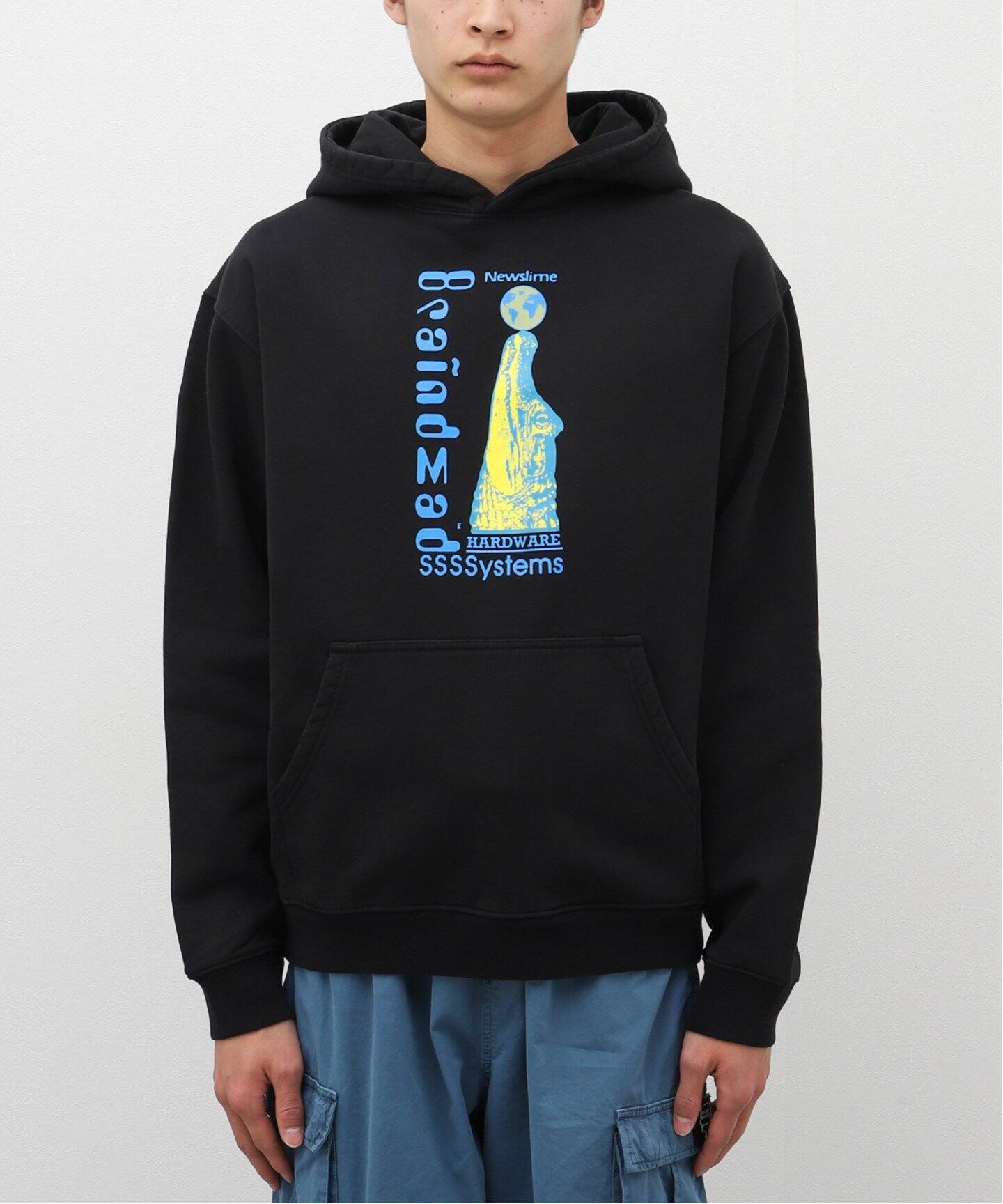 BRAIN DEAD/ブレインデッド】 Hardware Systems Hooded Sweat:パーカー 