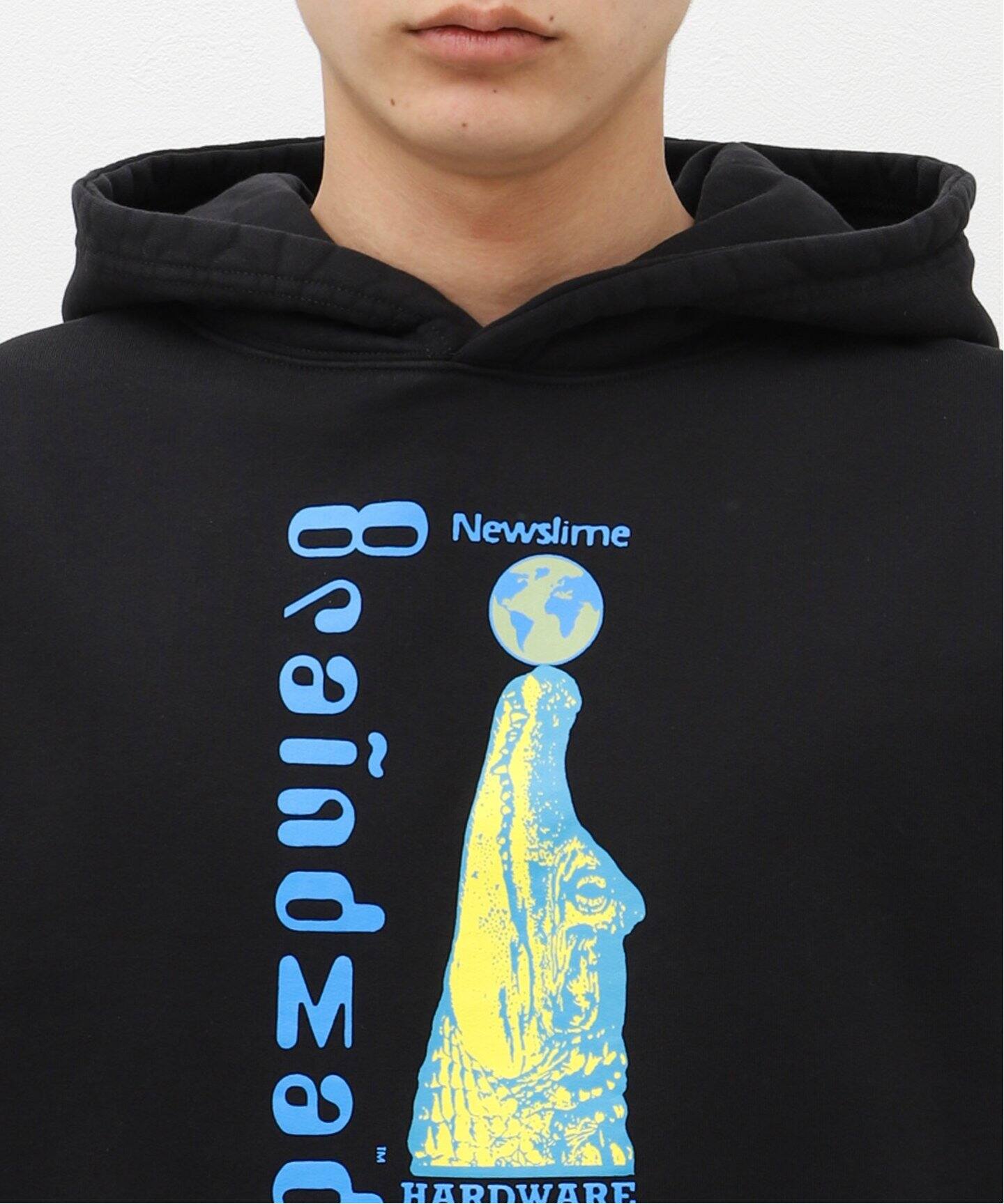 BRAIN DEAD/ブレインデッド】 Hardware Systems Hooded Sweat:パーカー 