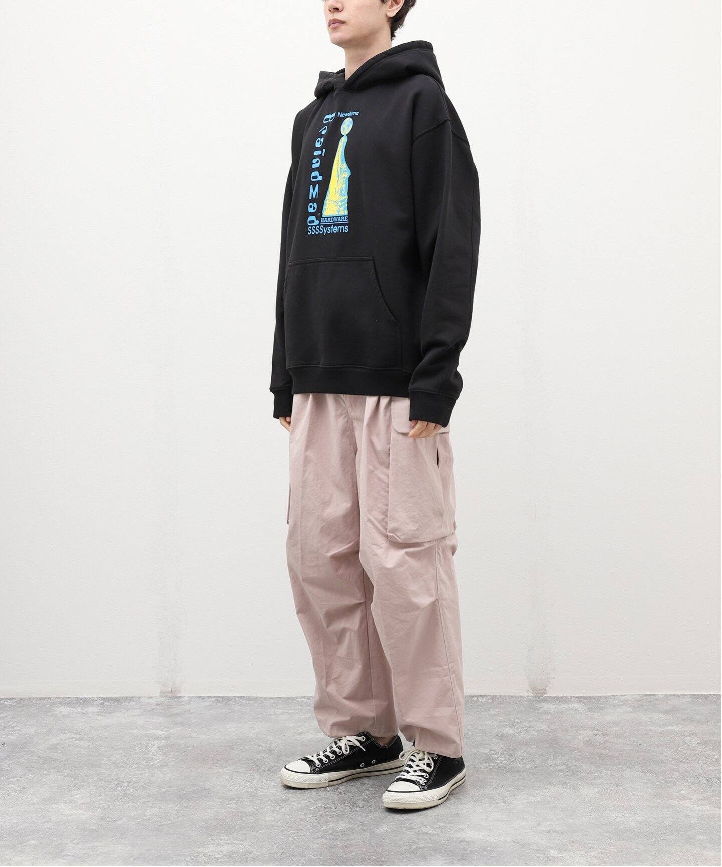 BRAIN DEAD/ブレインデッド】 Hardware Systems Hooded Sweat:パーカー 