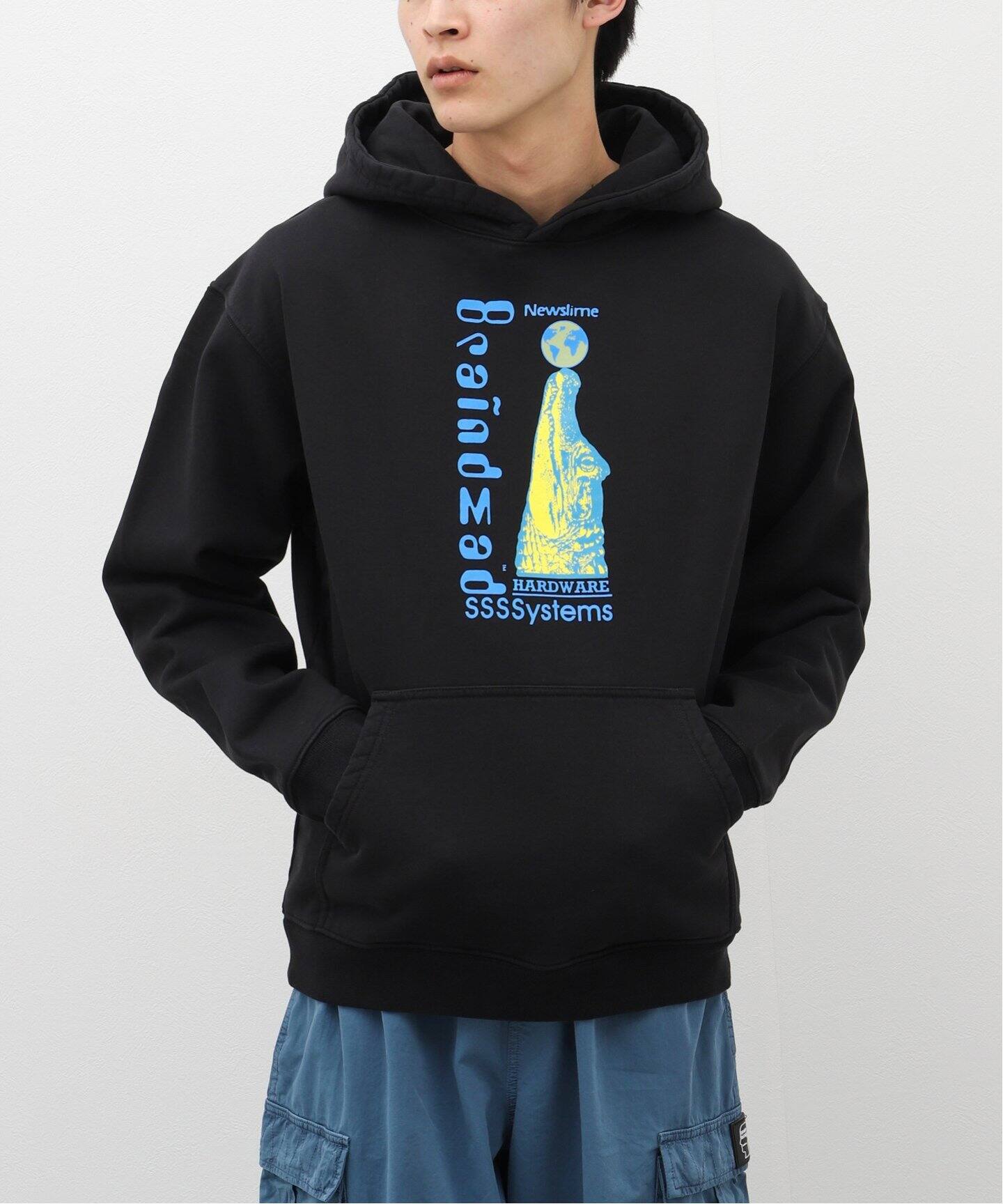 BRAIN DEAD/ブレインデッド】 Hardware Systems Hooded Sweat:パーカー  