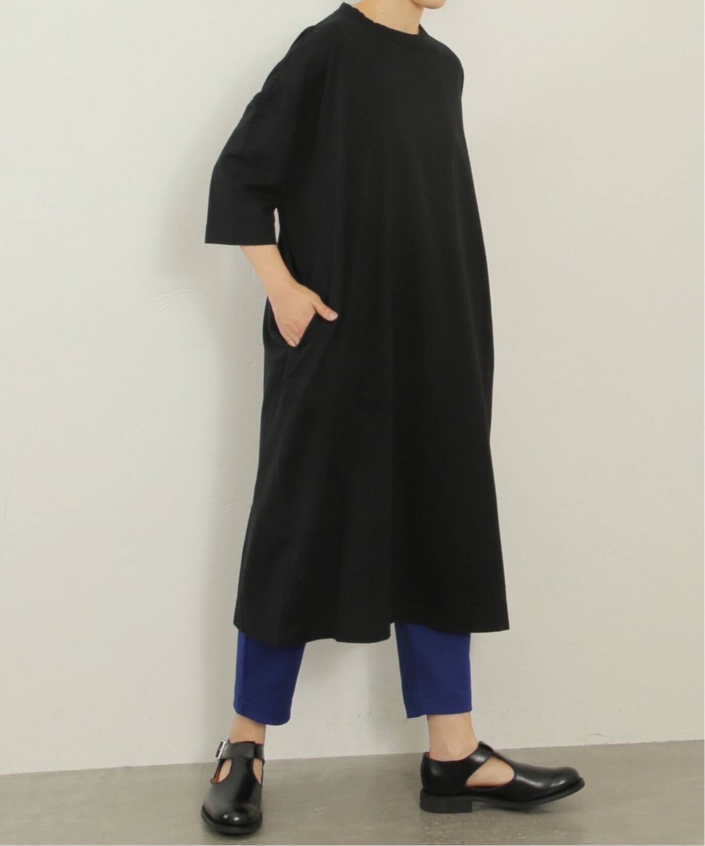 追加》クラシックテンジク スタンダードクルーネックワンピース  