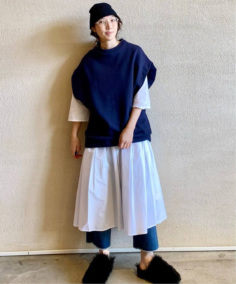 フレンチテリーベスト（スウェット）｜journal standard luxe 