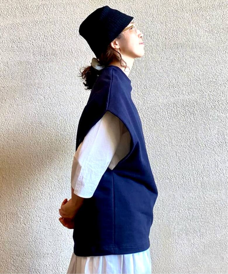 フレンチテリーベスト（スウェット）｜journal standard luxe 