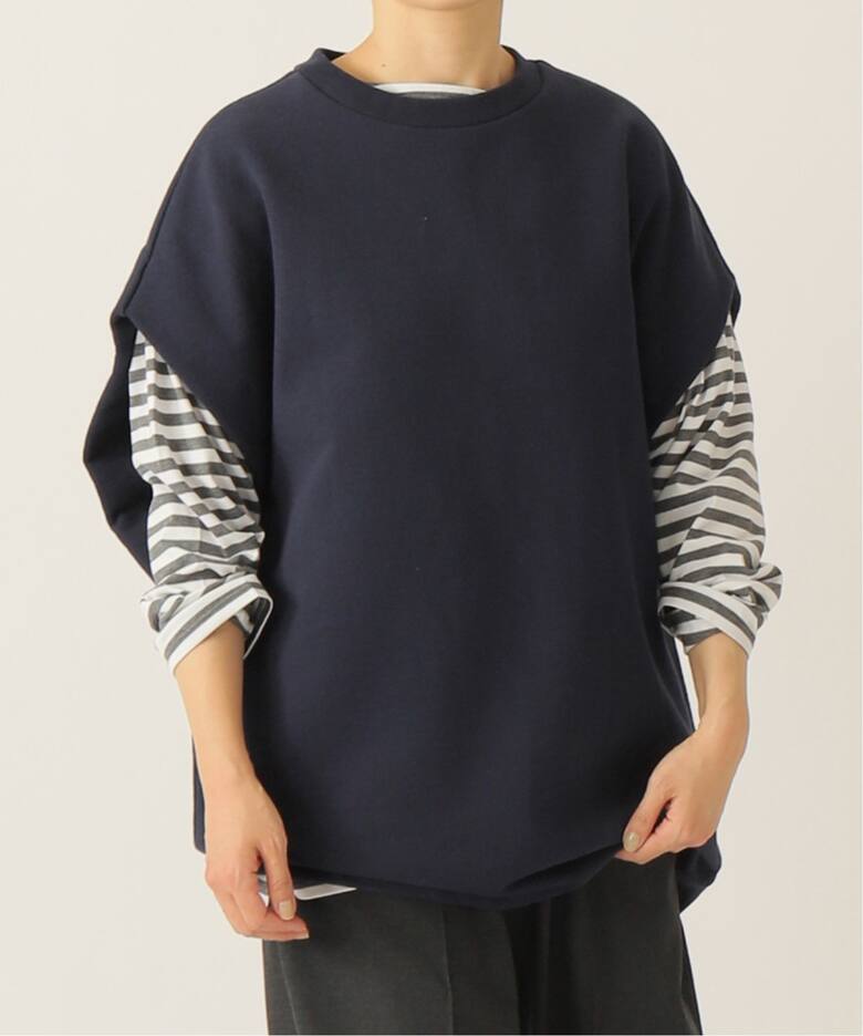 フレンチテリーベスト（スウェット）｜journal standard luxe 