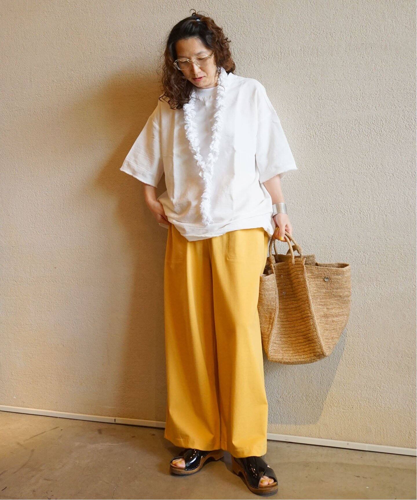 ジャージー ワイドパンツ（ジャージ／トラックパンツ）｜journal  