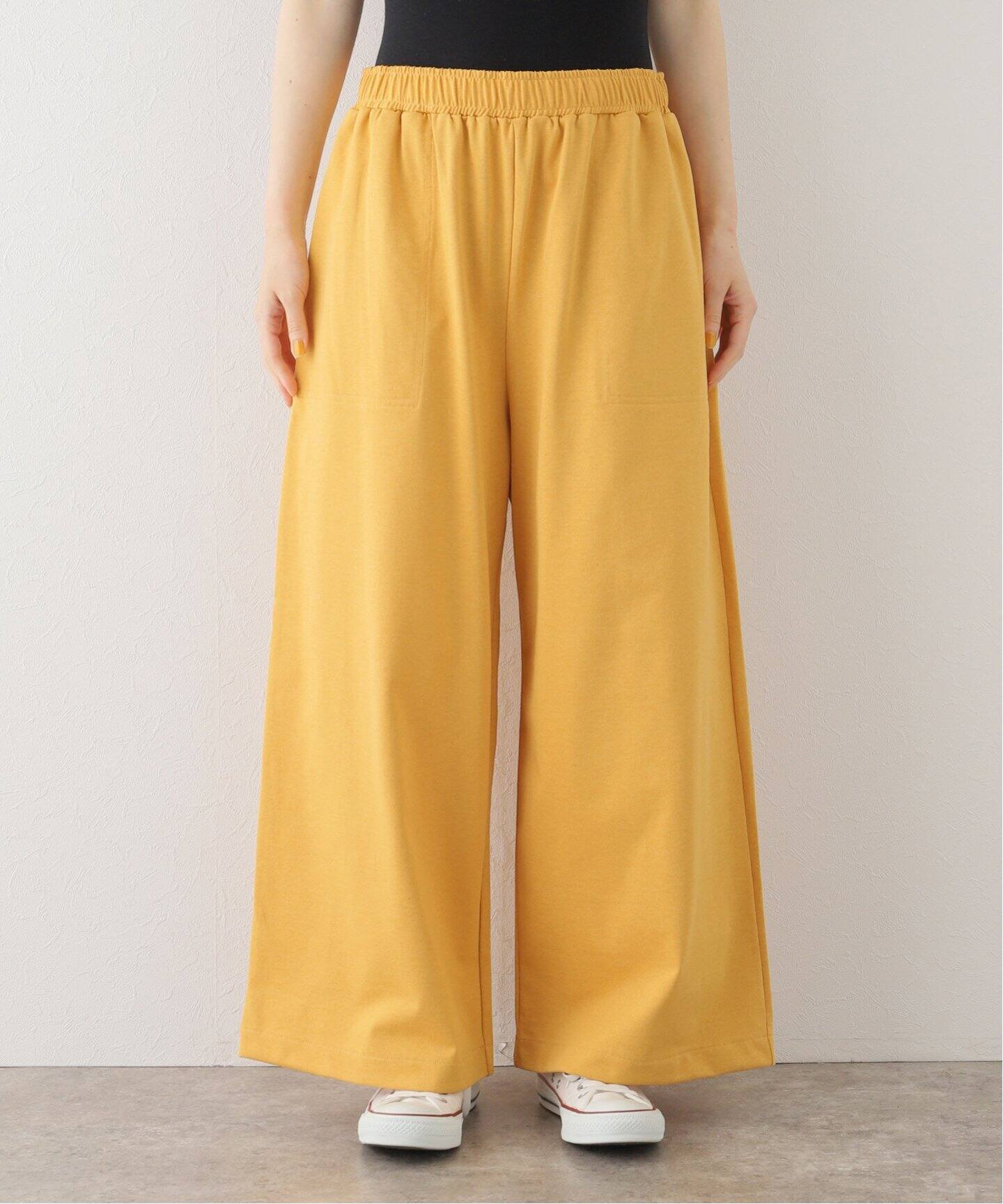 ジャージー ワイドパンツ（ジャージ／トラックパンツ）｜journal  