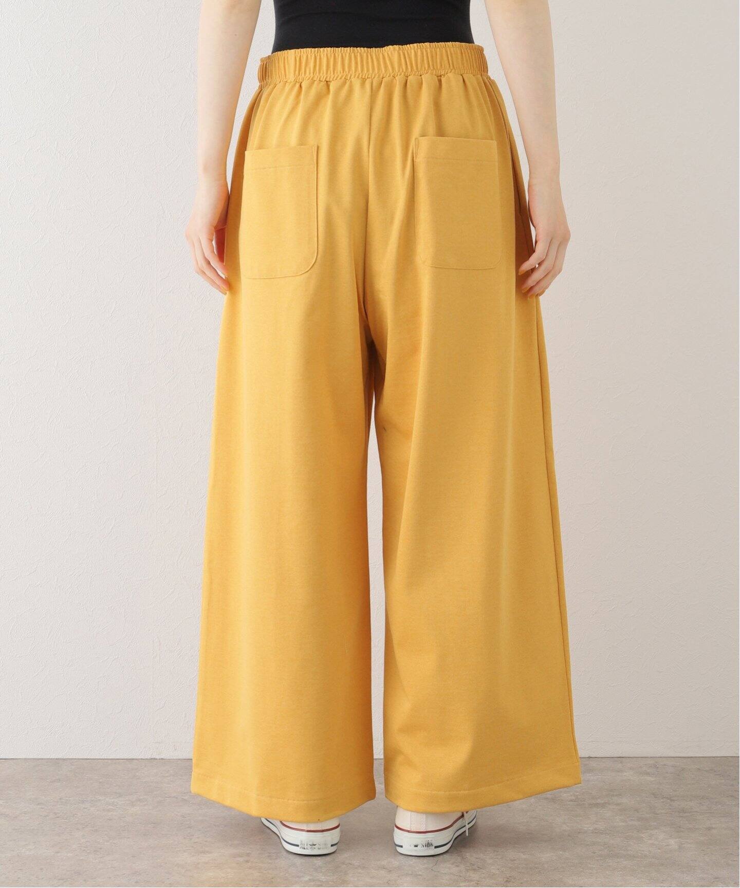 ジャージー ワイドパンツ（ジャージ／トラックパンツ）｜journal  