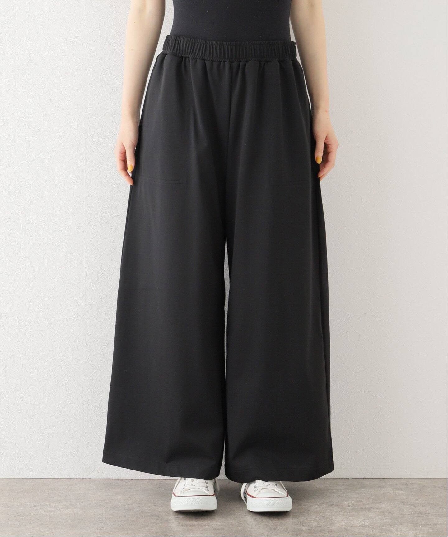 ジャージー ワイドパンツ（ジャージ／トラックパンツ）｜journal  