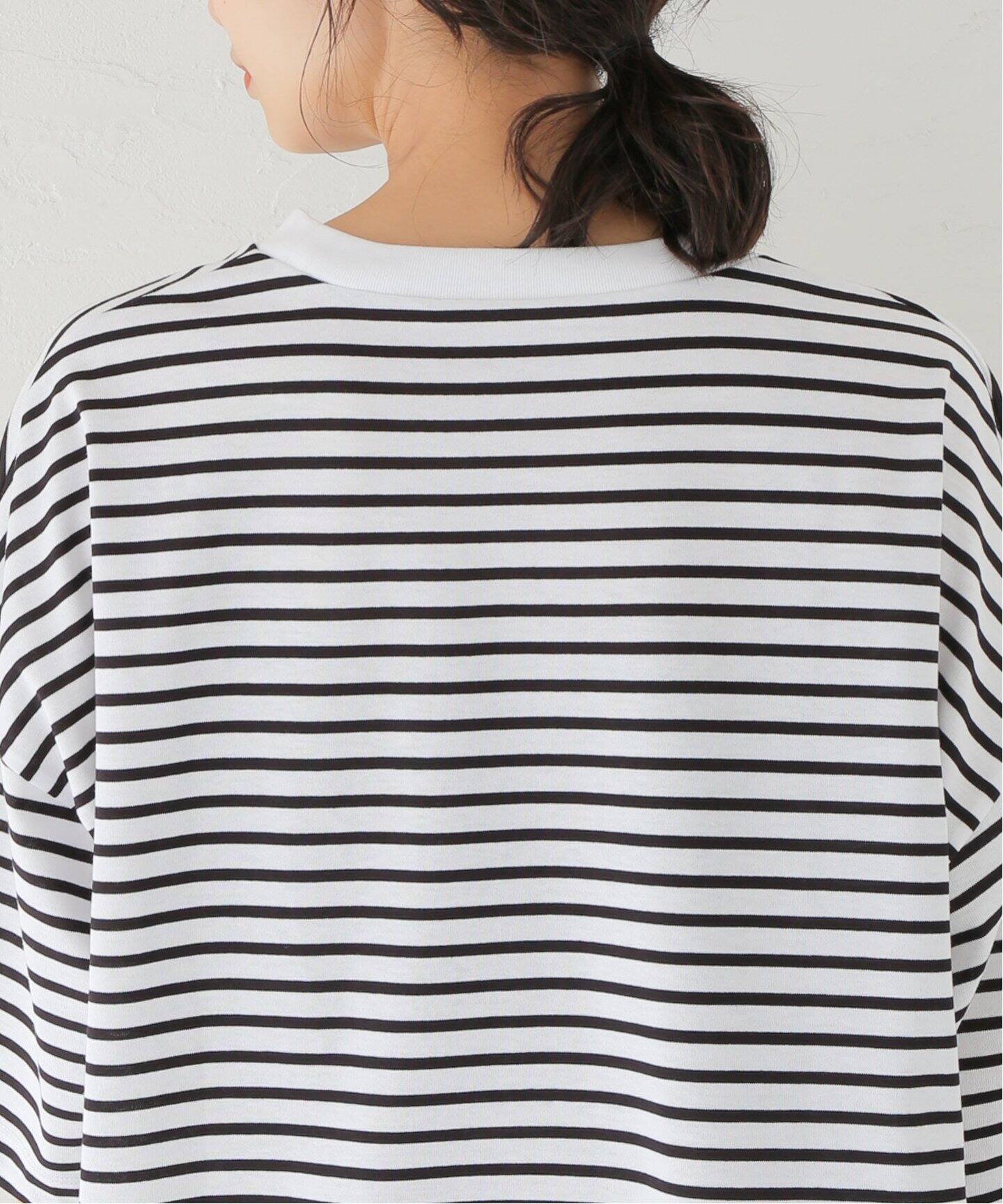 バスクボーダー クルーネックプルオーバー（Tシャツ/カットソー
