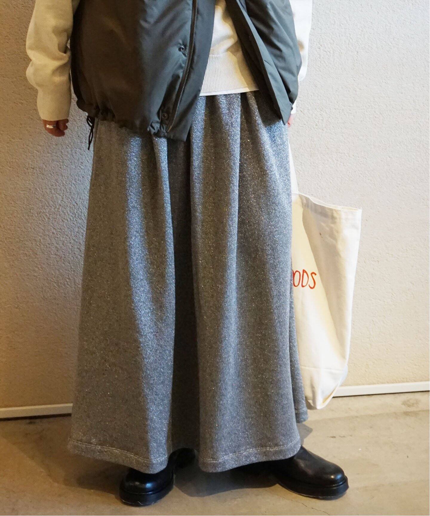 ラメウラケスカート（ロング・マキシ丈スカート）｜journal standard  