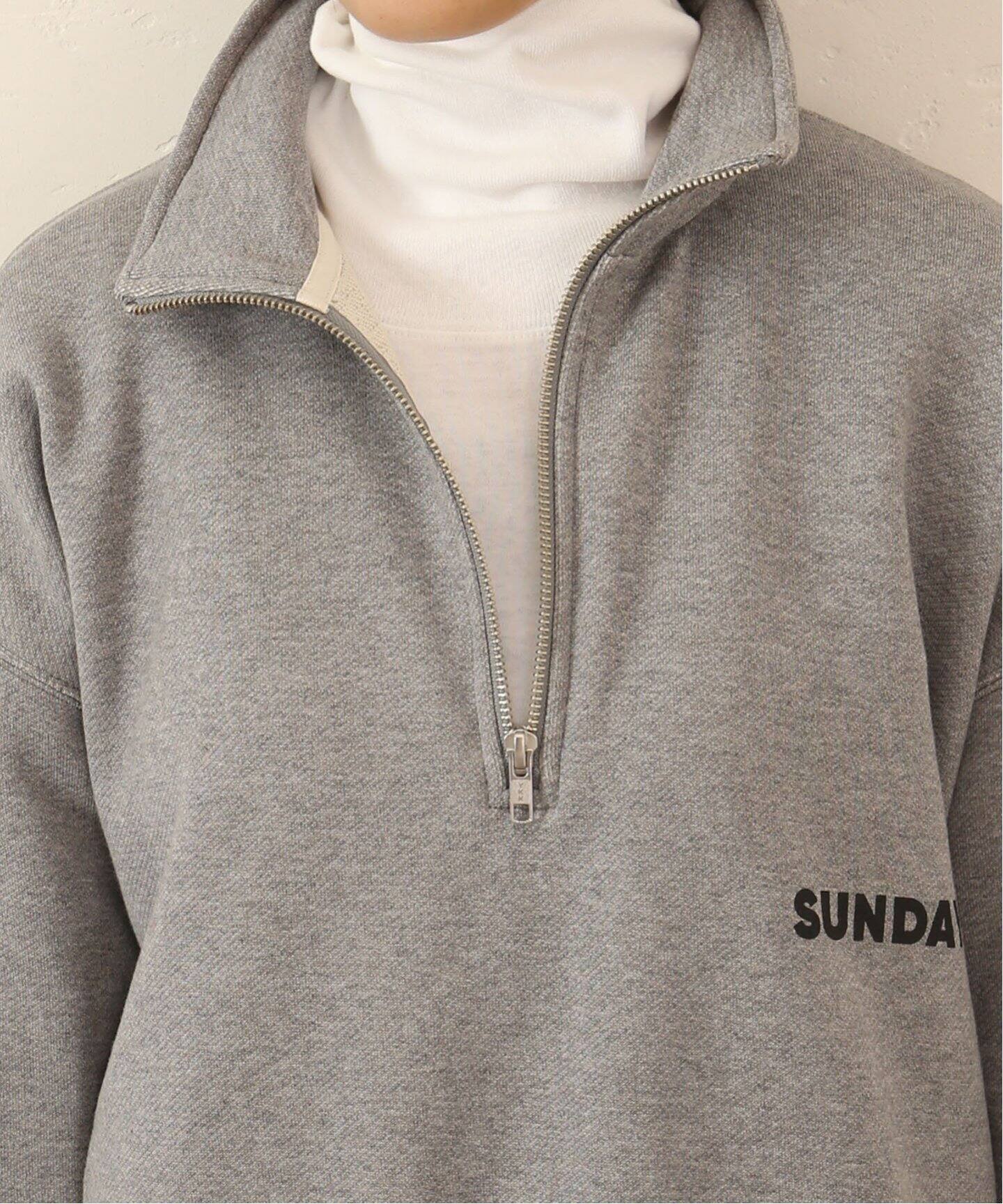 SUNDAYスウェットハーフZip（スウェット）｜journal standard luxe 