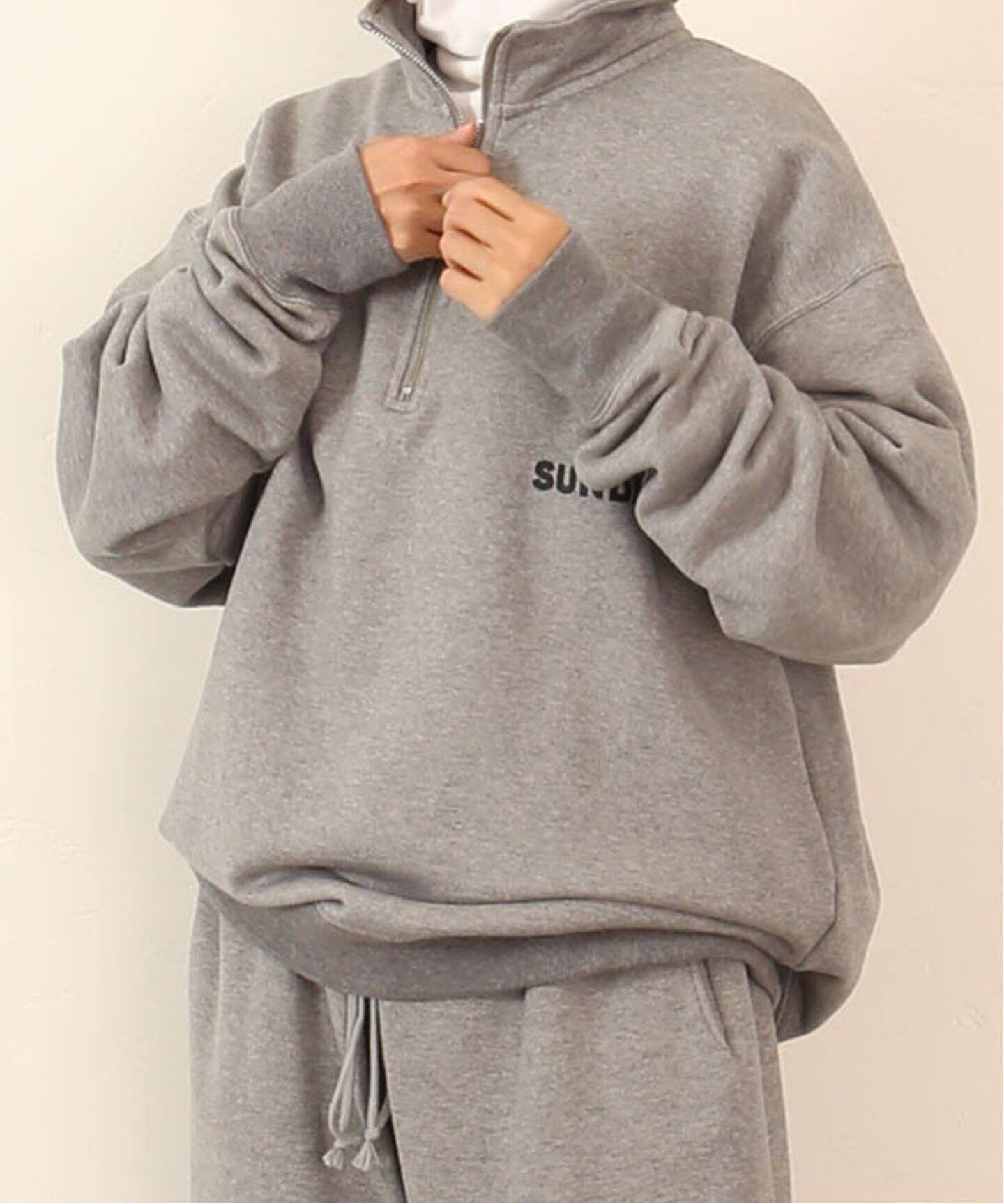SUNDAYスウェットハーフZip（スウェット）｜journal standard luxe  
