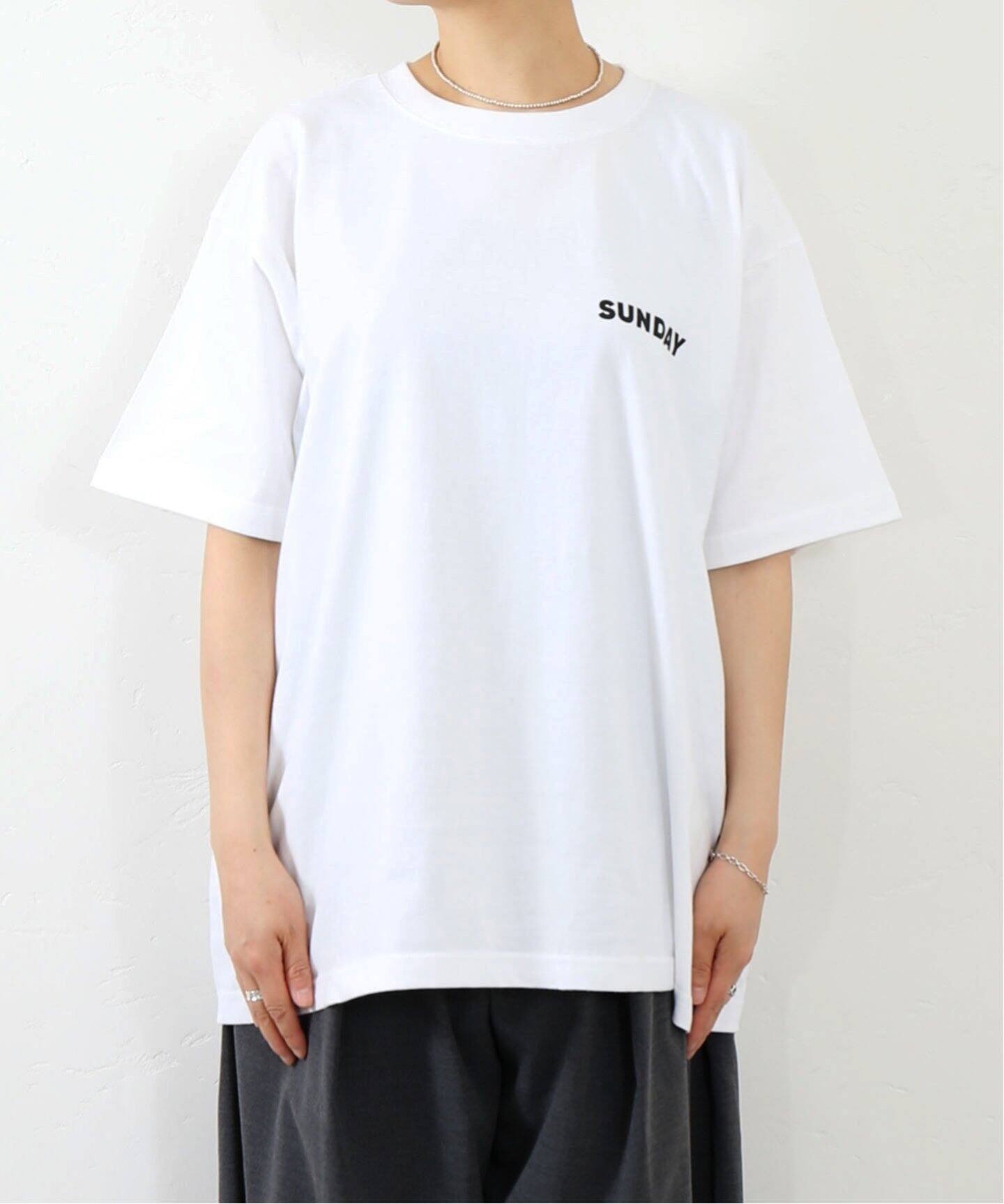 SUNDAY プリントT（Tシャツ／カットソー）｜journal standard luxe  