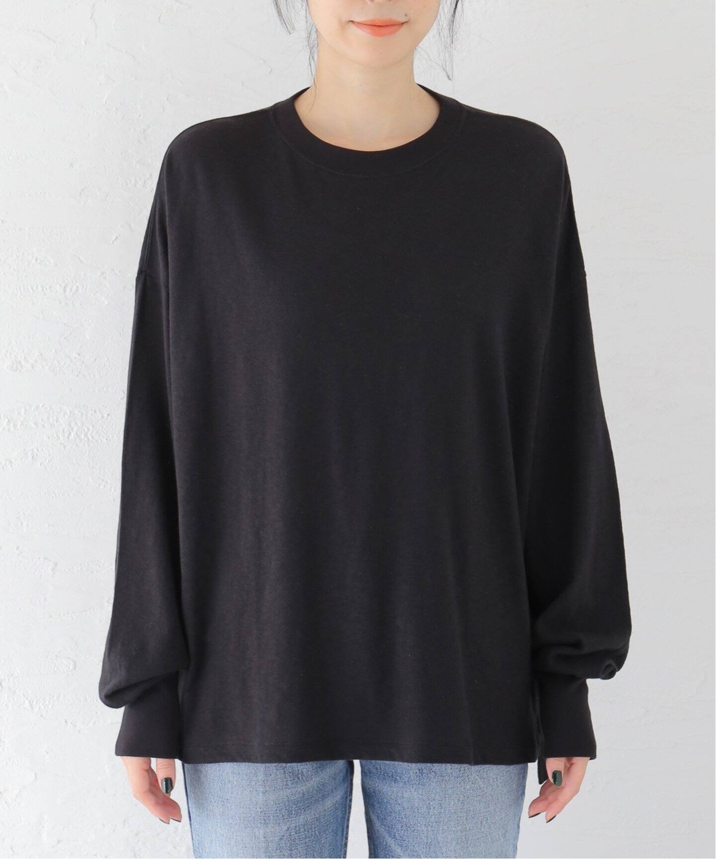 ラフィージャージ プルオーバー（Tシャツ／カットソー）｜journal 