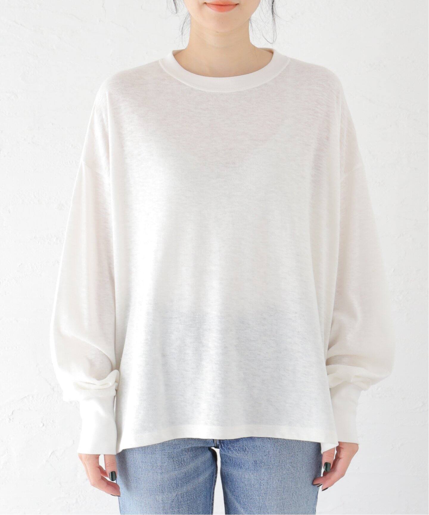 ラフィージャージ プルオーバー（Tシャツ／カットソー）｜journal 