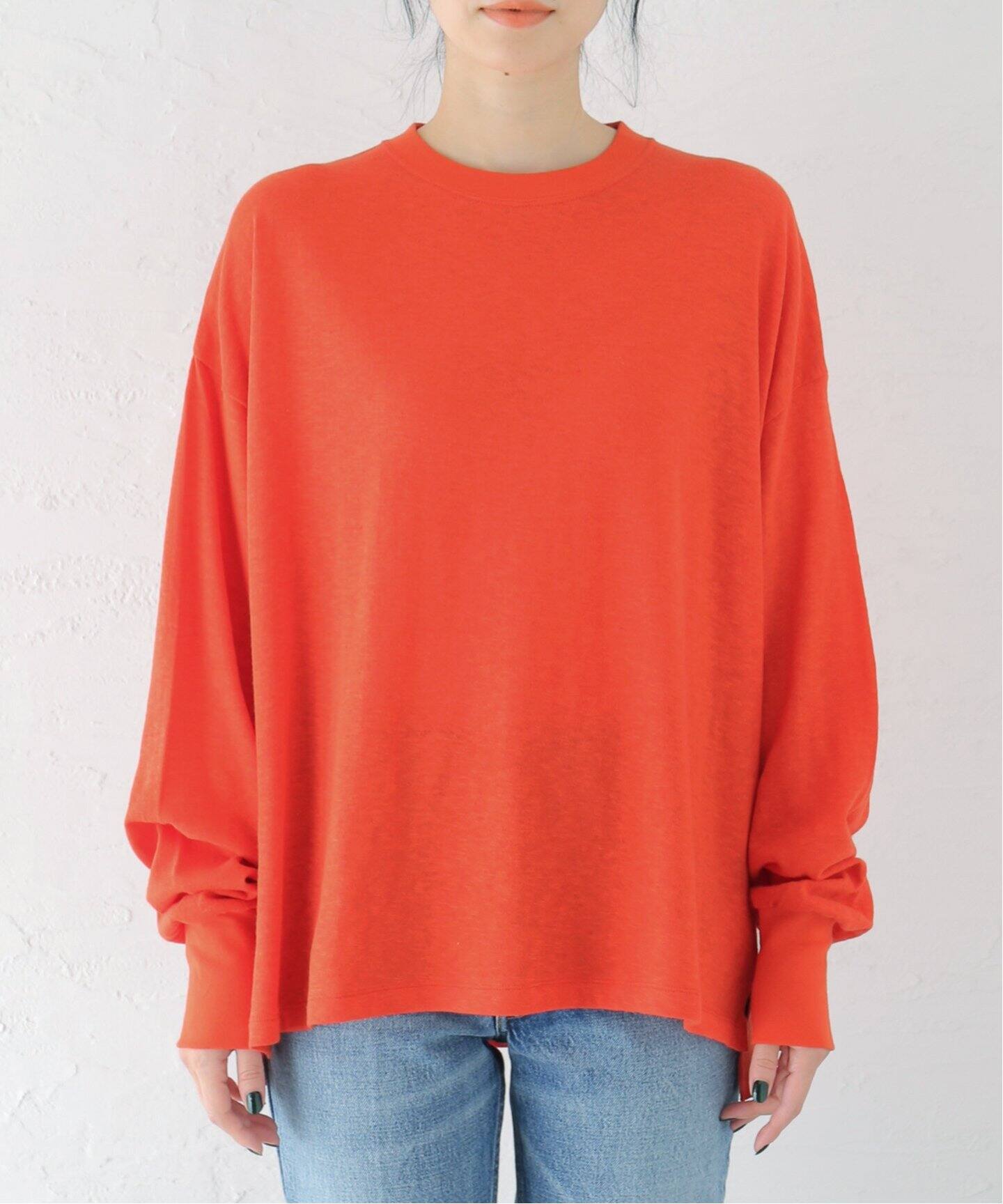 ラフィージャージ プルオーバー（Tシャツ／カットソー）｜journal 