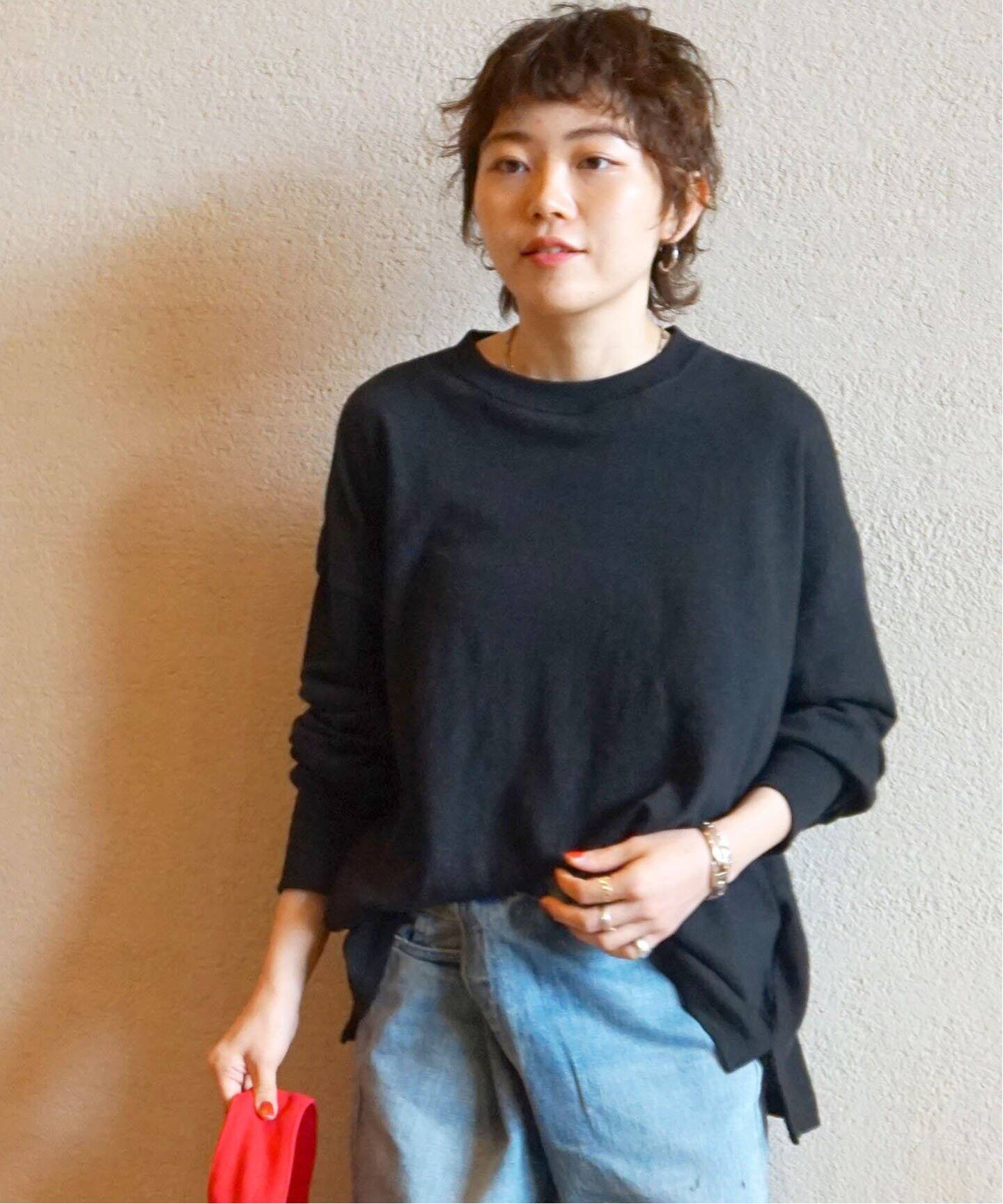 ラフィージャージ プルオーバー（Tシャツ／カットソー）｜journal 