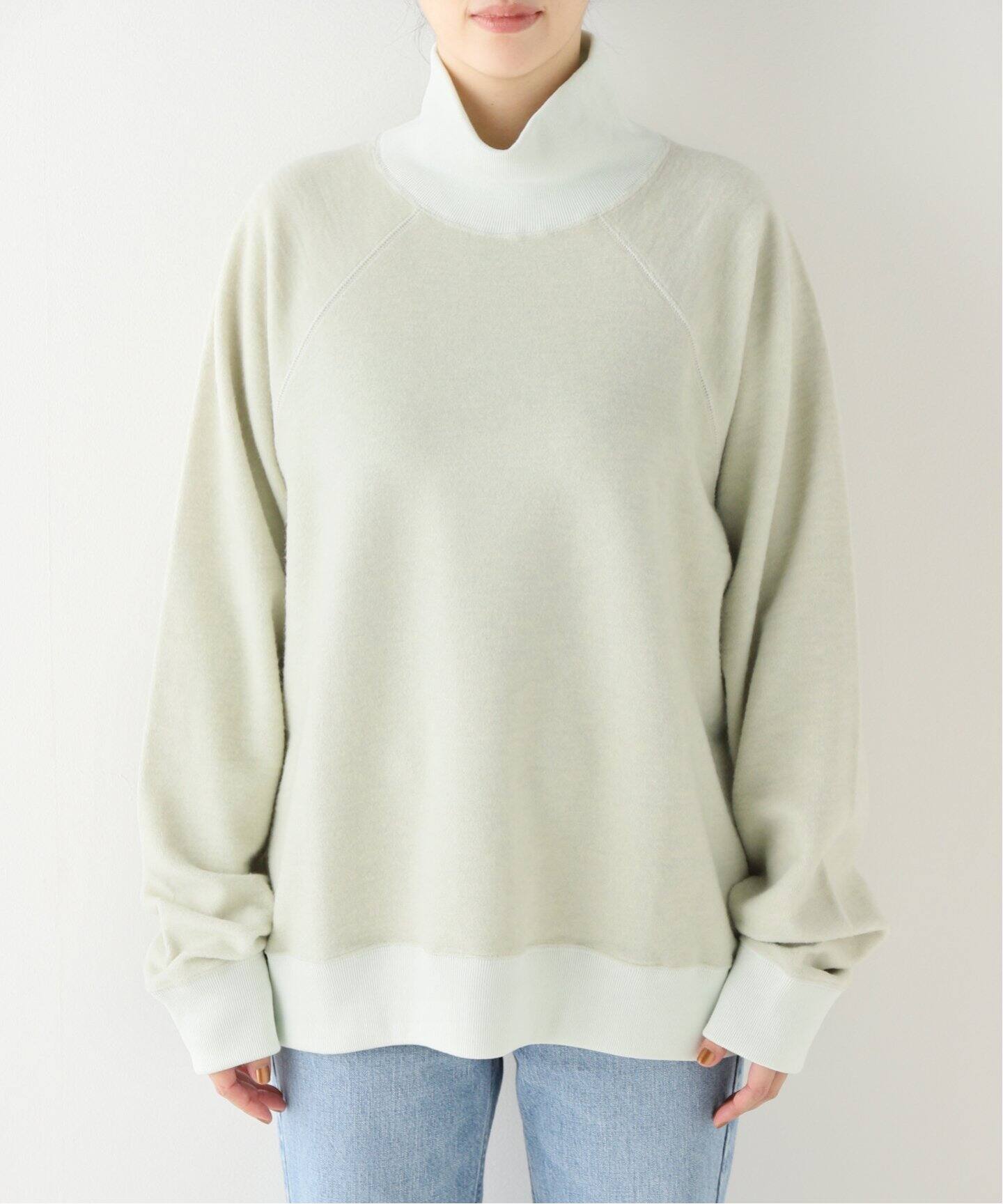 seya. / セヤ】CLOUD TURTLE NECK SWEAT（スウェット）｜journal 