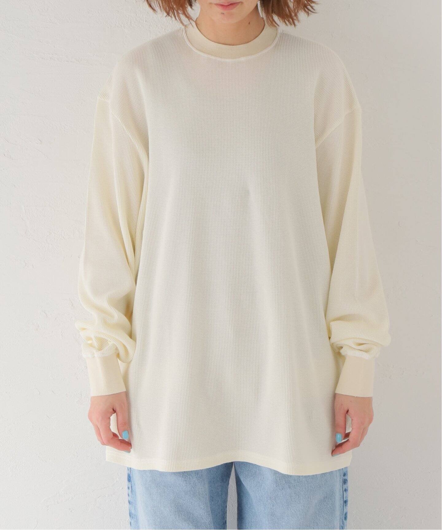 YONETOMI NEW BASIC】GARMENT DYE T-SHIRT（Tシャツ／カットソー 