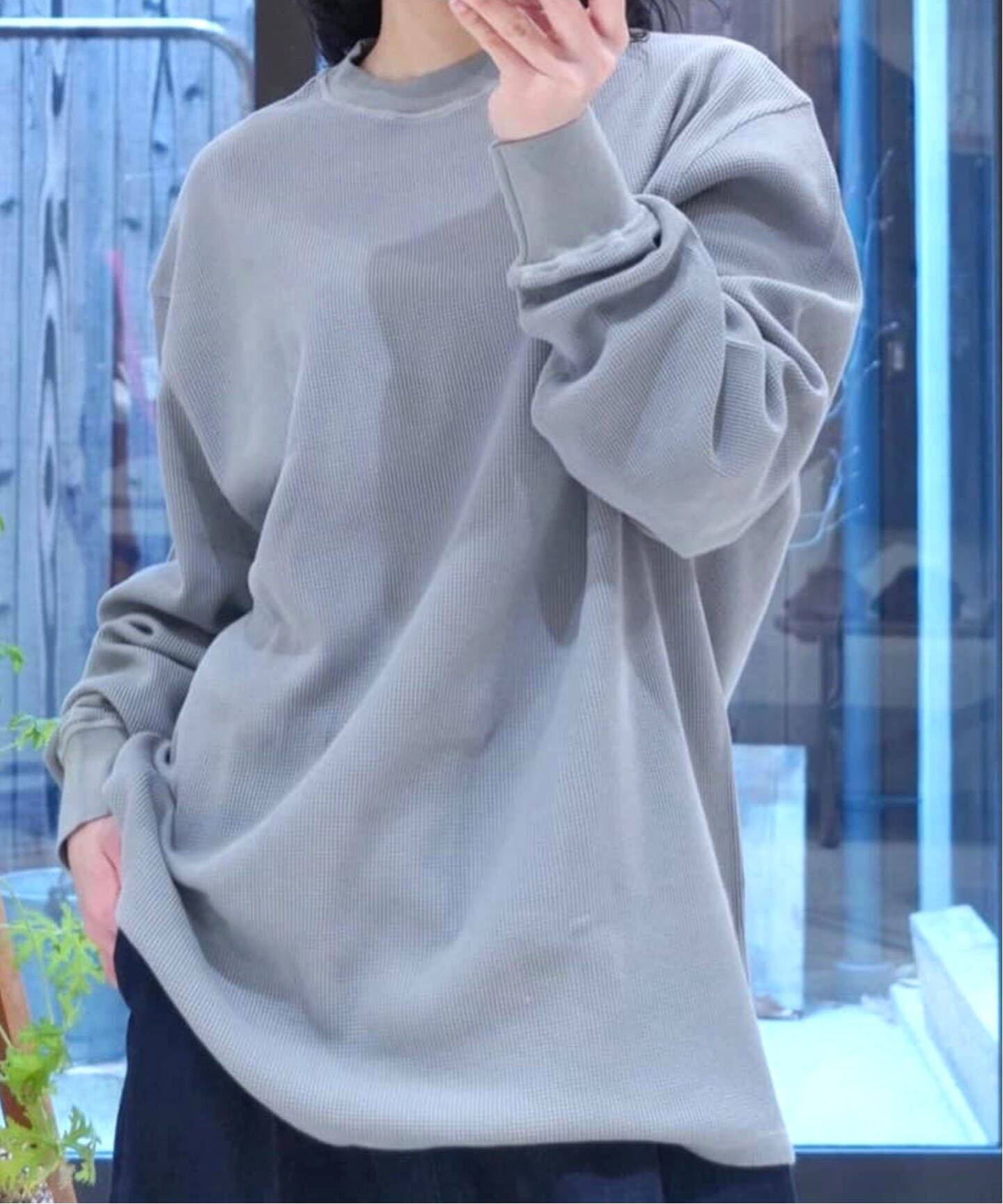 YONETOMI NEW BASIC】GARMENT DYE T-SHIRT（Tシャツ／カットソー 