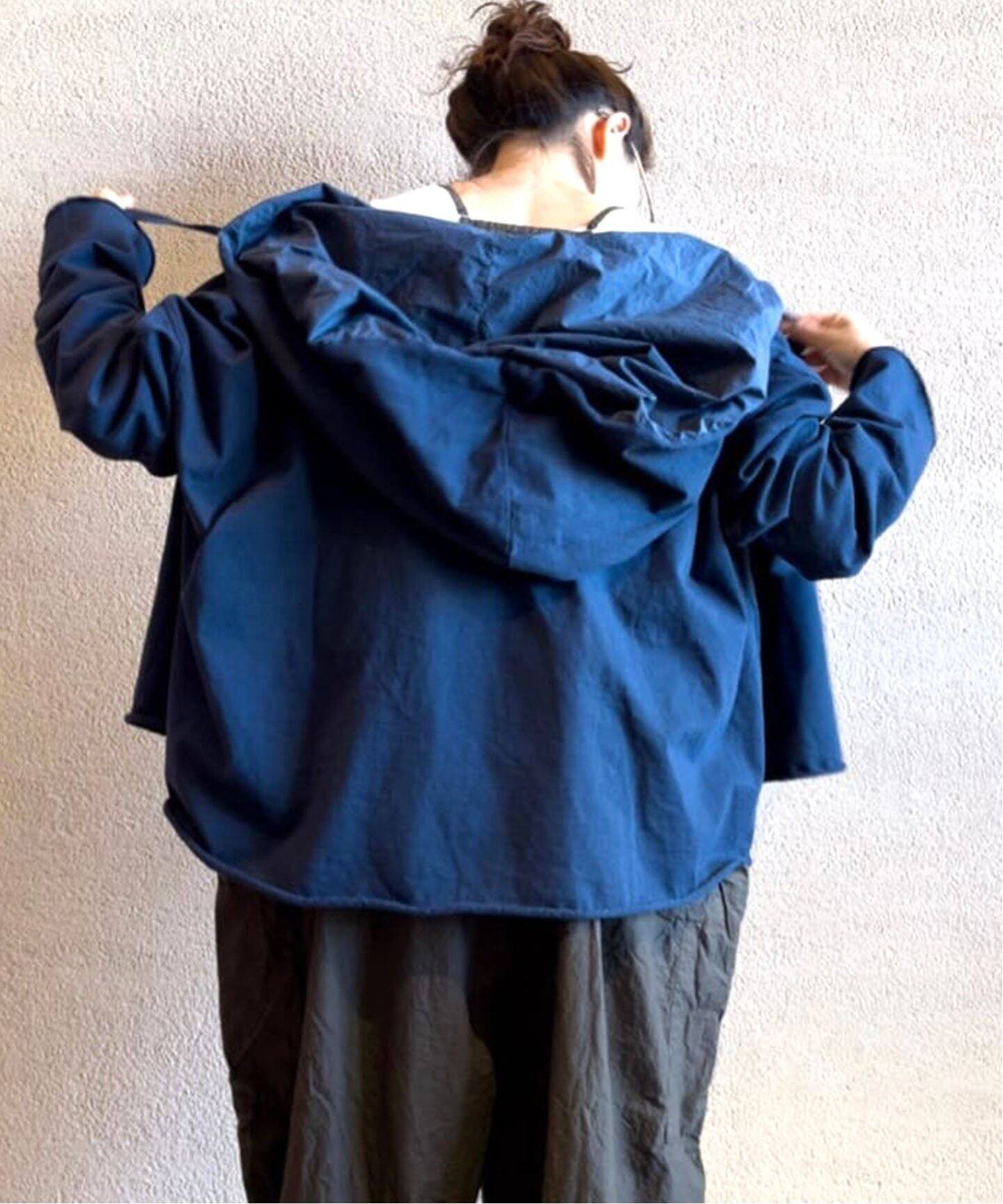 ALBUM DI FAMIGLIA/アルバム ディ ファミリア】 HOODED CARDIGAN 