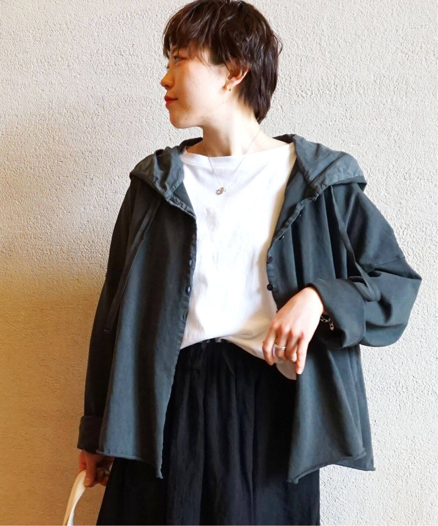 ALBUM DI FAMIGLIA/アルバム ディ ファミリア】 HOODED CARDIGAN 