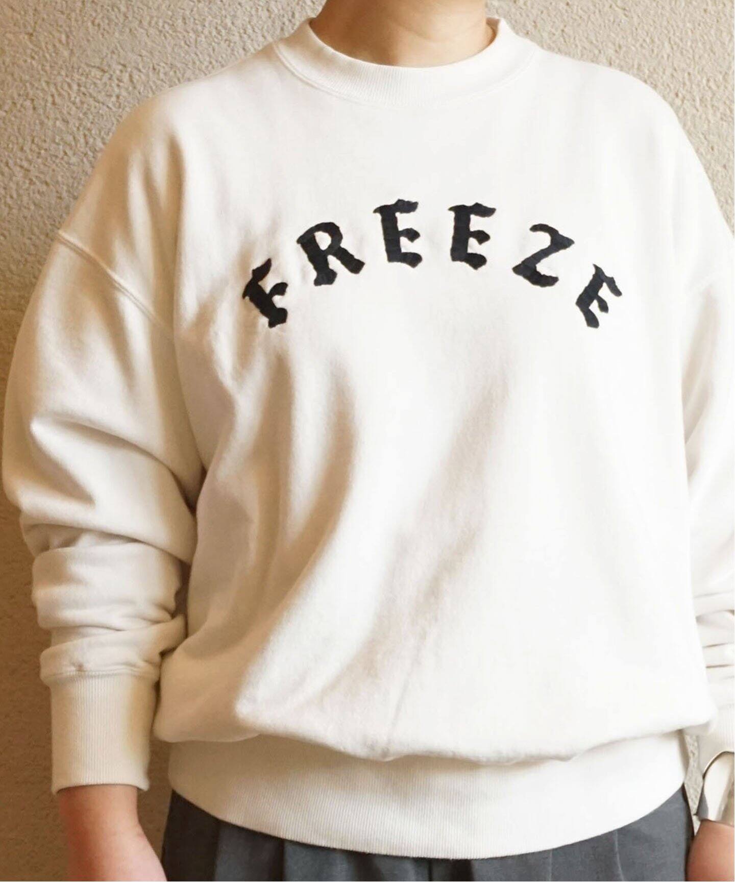 ジャーナルスタンダード　ラックススウェット KURO/クロ】 CREW NECK SWEAT（スウェット）｜journal standard