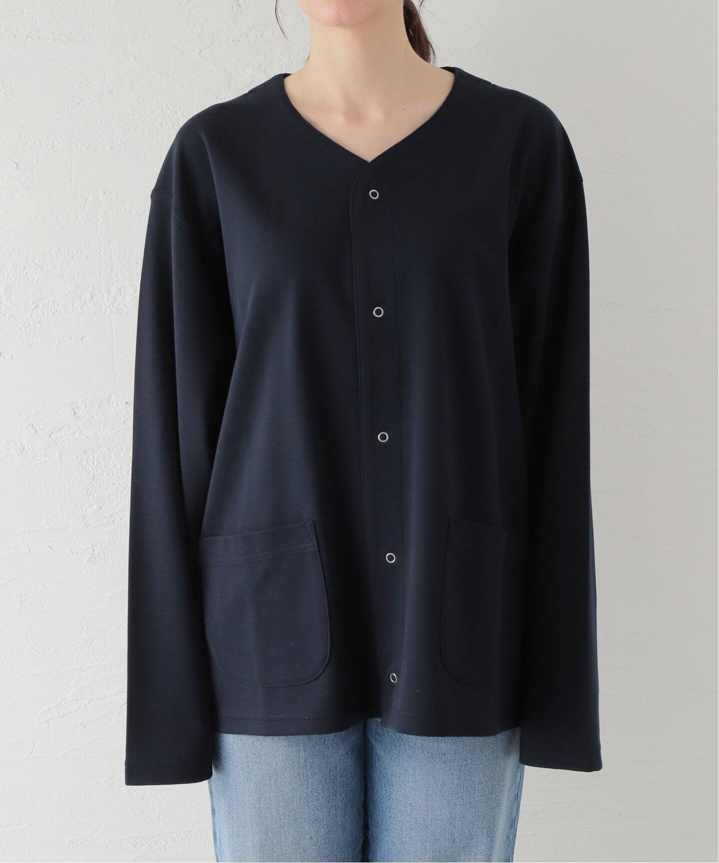 chimala/チマラ】RACHEL KNIT OPEN JACKET（その他ブルゾン／アウター  