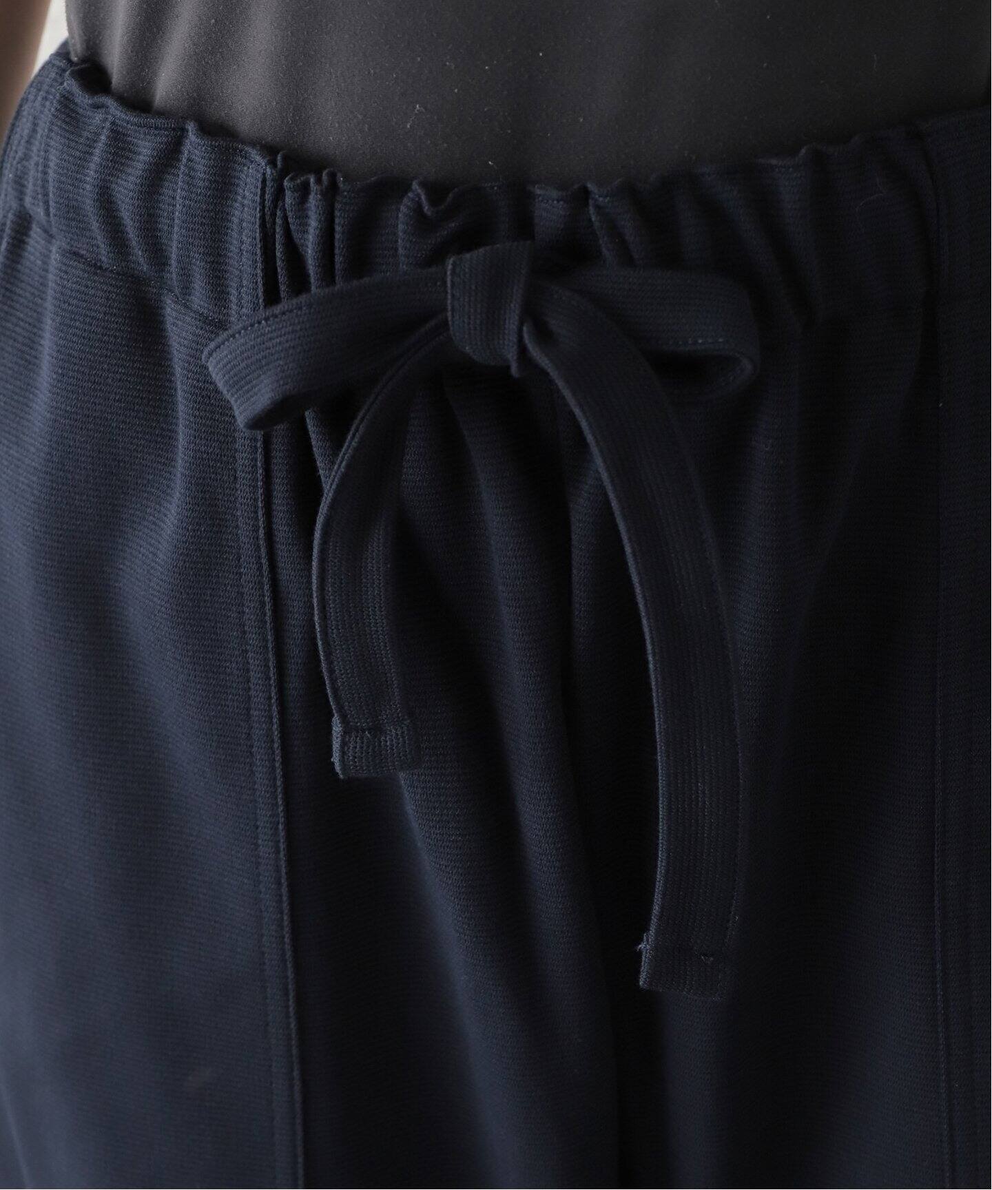 chimala/チマラ】 RACHEL KNIT EASY PANTS（ジャージ／トラックパンツ 