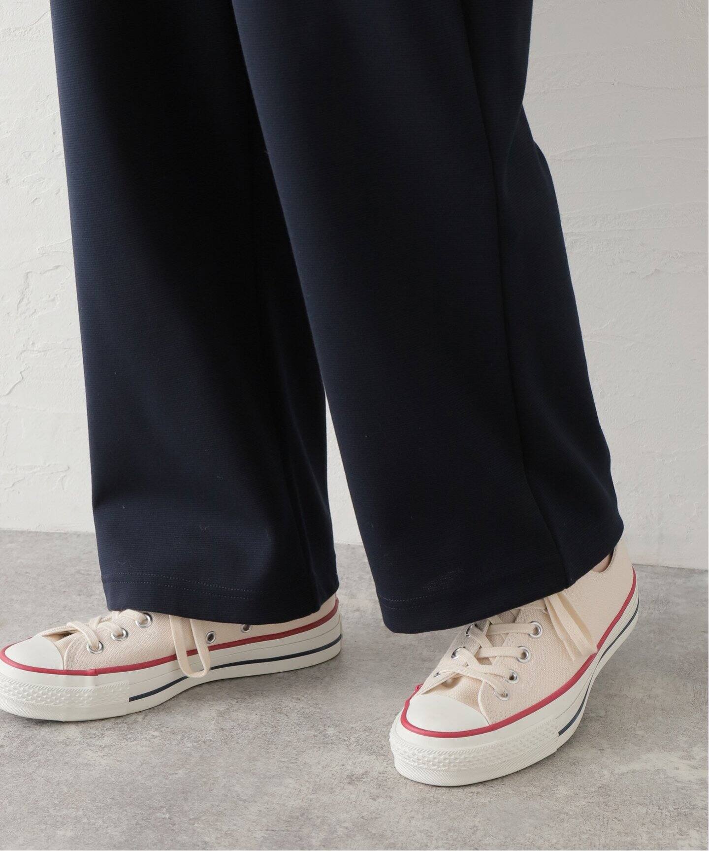 chimala/チマラ】 RACHEL KNIT EASY PANTS（ジャージ／トラックパンツ 