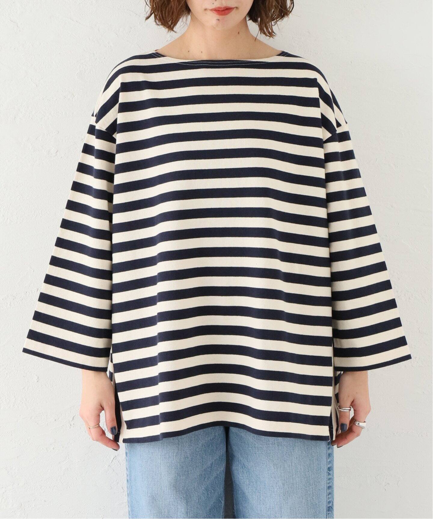 ts(s) /ティーエスエス】 SIDE PANEL BASQUE TEE（Tシャツ／カットソー 