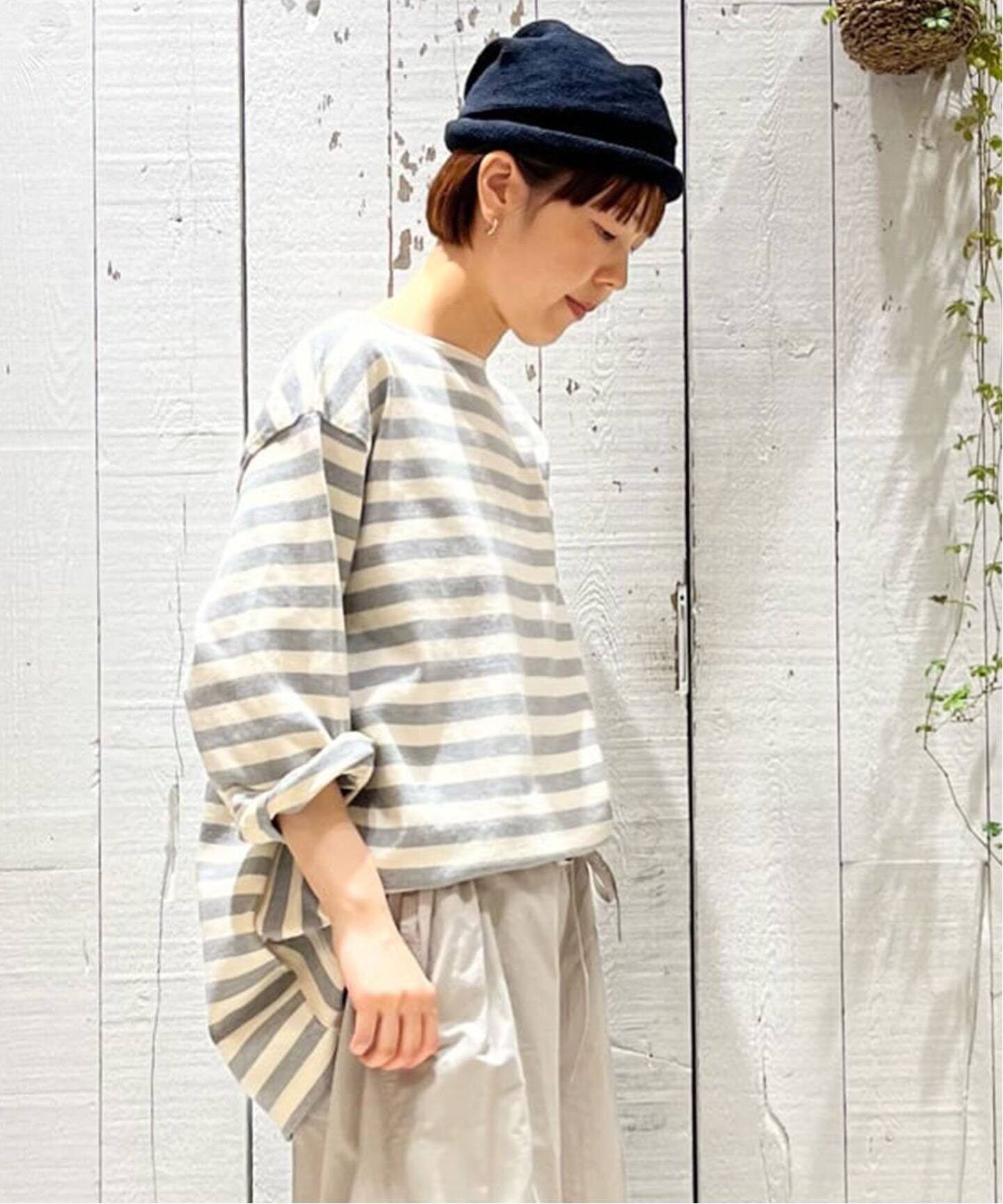 ts(s) /ティーエスエス】 SIDE PANEL BASQUE TEE（Tシャツ／カットソー 