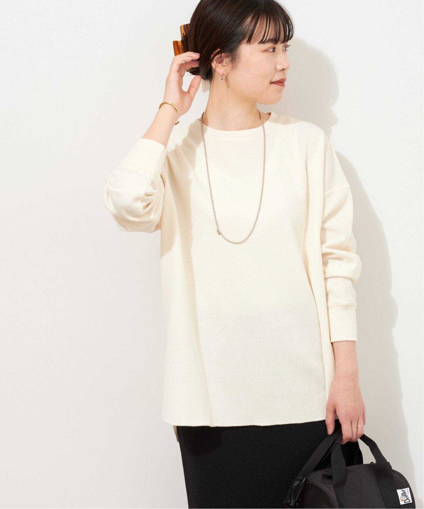 追加2》TCワッフルロングスリーブTシャツ（Tシャツ／カットソー