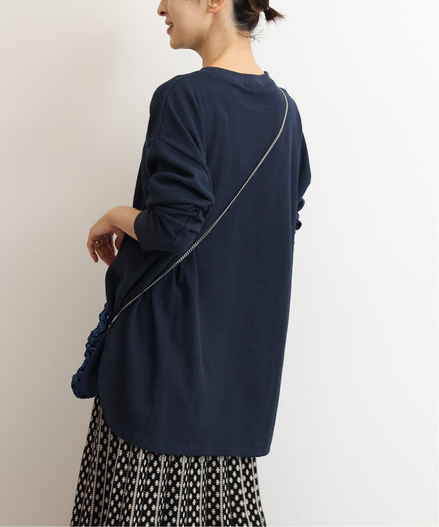 9900円新品♡スコットクラブ購入 オーバーTシャツ スコットクラブ オーバーサイズTシャツ ドローストリング付き