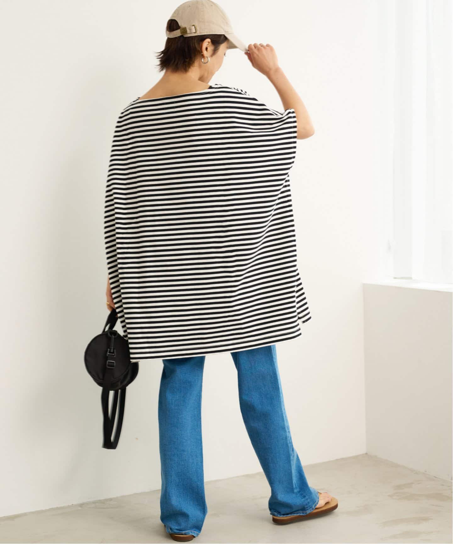 別注【WIFFLE/ウィッフル】*RELUME BIG BORDER L/S：カットソー