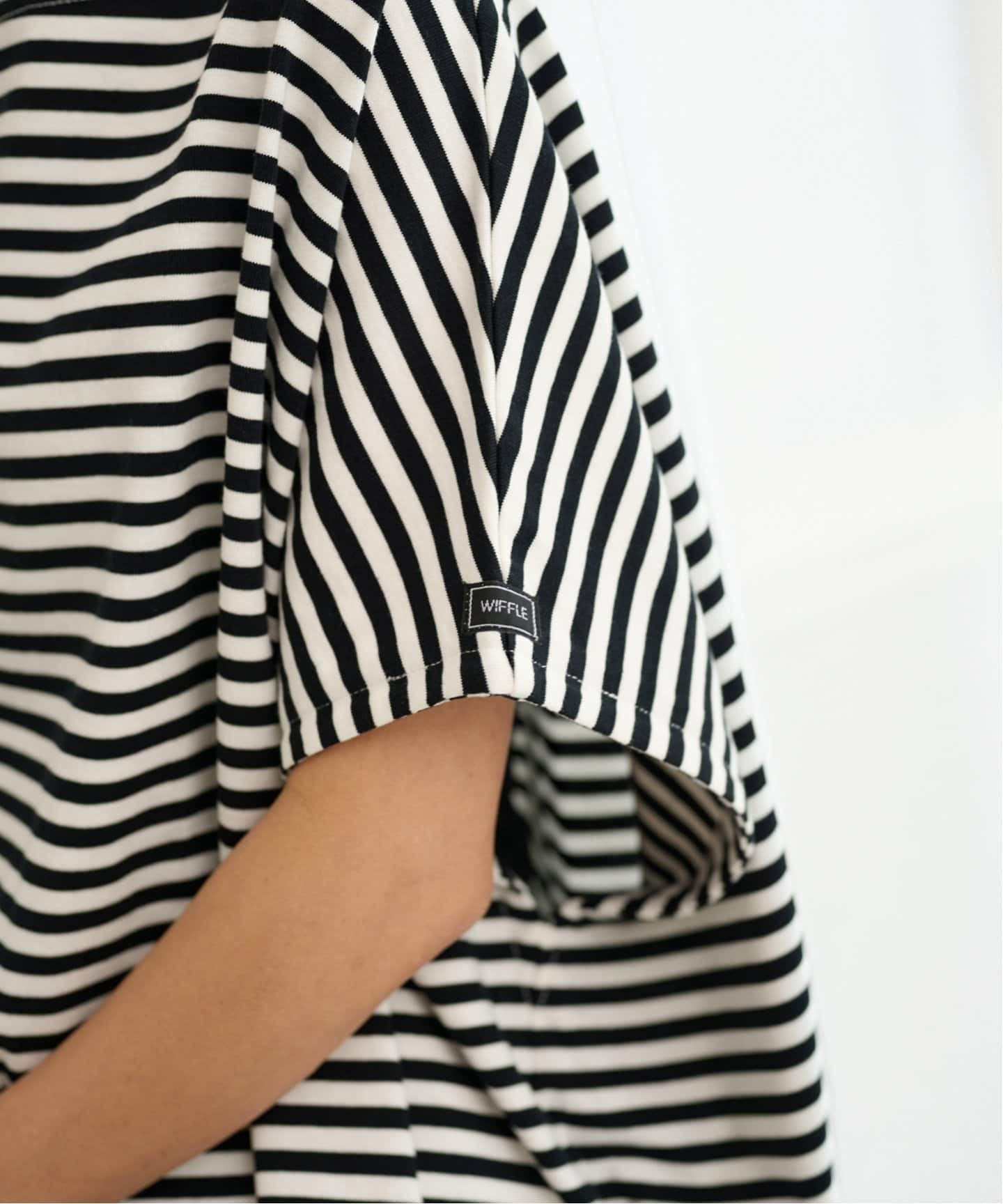 別注【WIFFLE/ウィッフル】*RELUME BIG BORDER L/S：カットソー