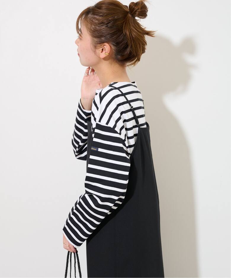 別注【Leminor/ルミノア】*RELUME Loose border Tee：ボーダーTEE（T 