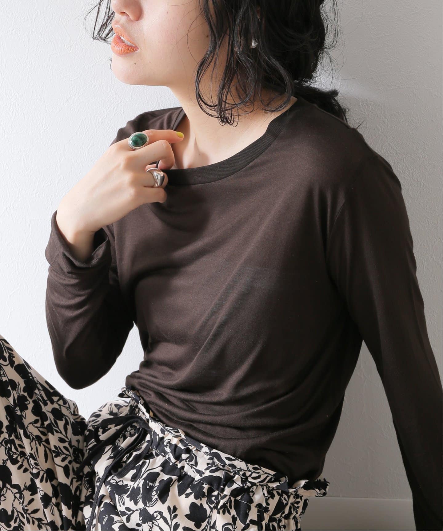 ジャーナルスタンダード×ベースレンジ　カットソー BASERANGE/ベースレンジ】 CORE TEE SHIRT（Tシャツ／カットソー