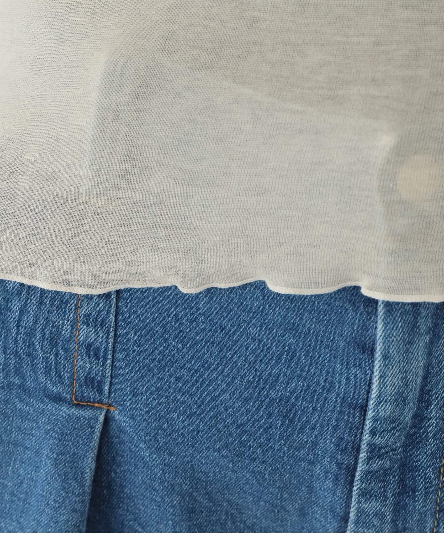 BASERANGE CORE GERRYMANDERED TEE：Tシャツ Gerrymandered Tee Shirt in Assortment | Fine organic cotton