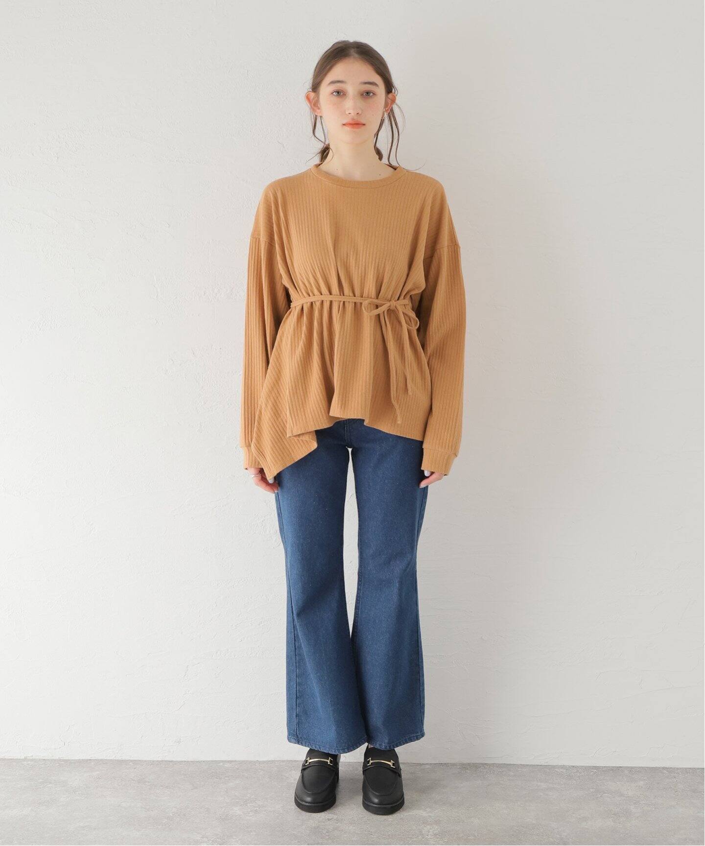 BASERANGE/ベースレンジ】SHAW LONG SLEEVE：カットソー（Tシャツ 