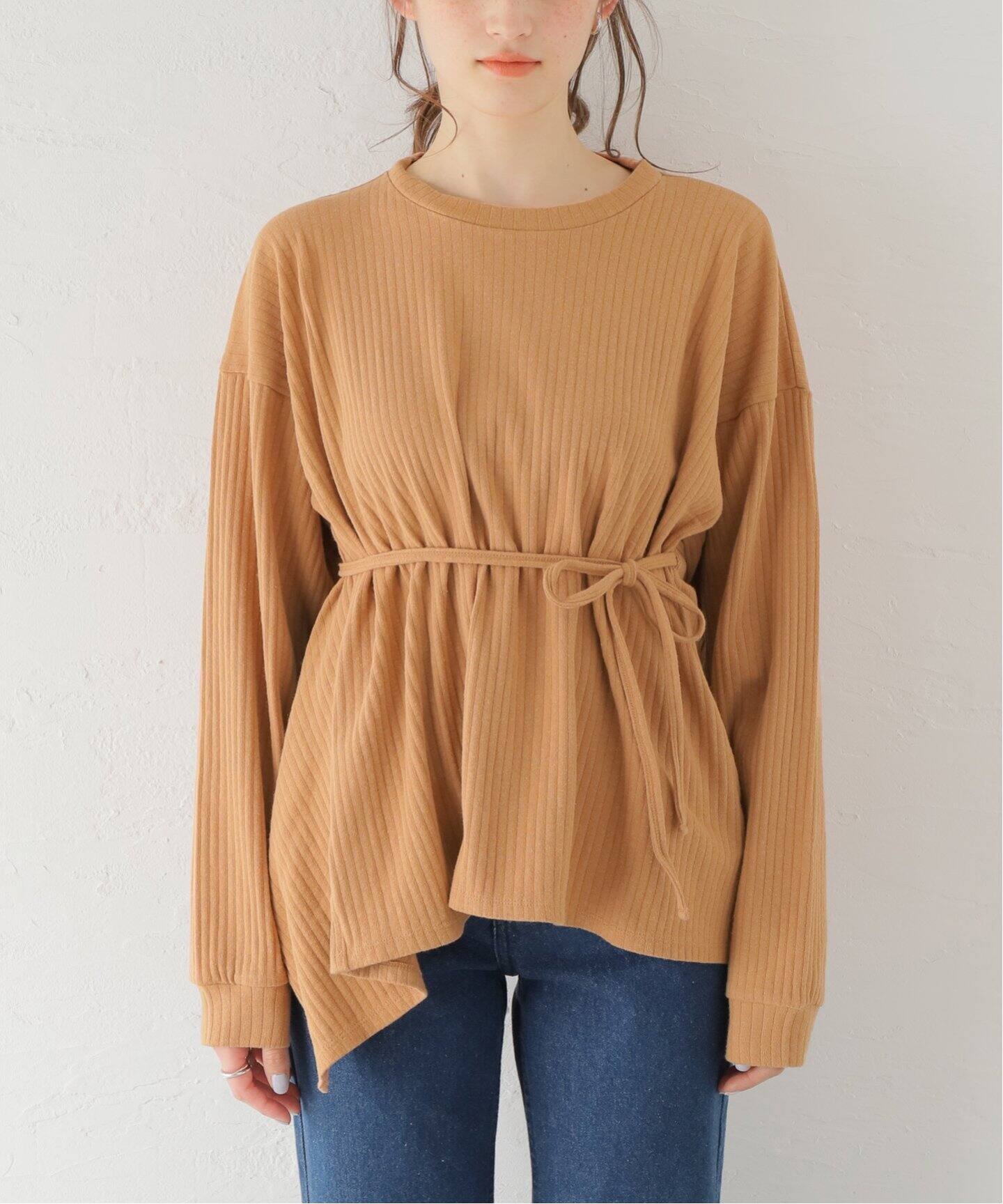 BASERANGE/ベースレンジ】SHAW LONG SLEEVE：カットソー（T ｜長袖