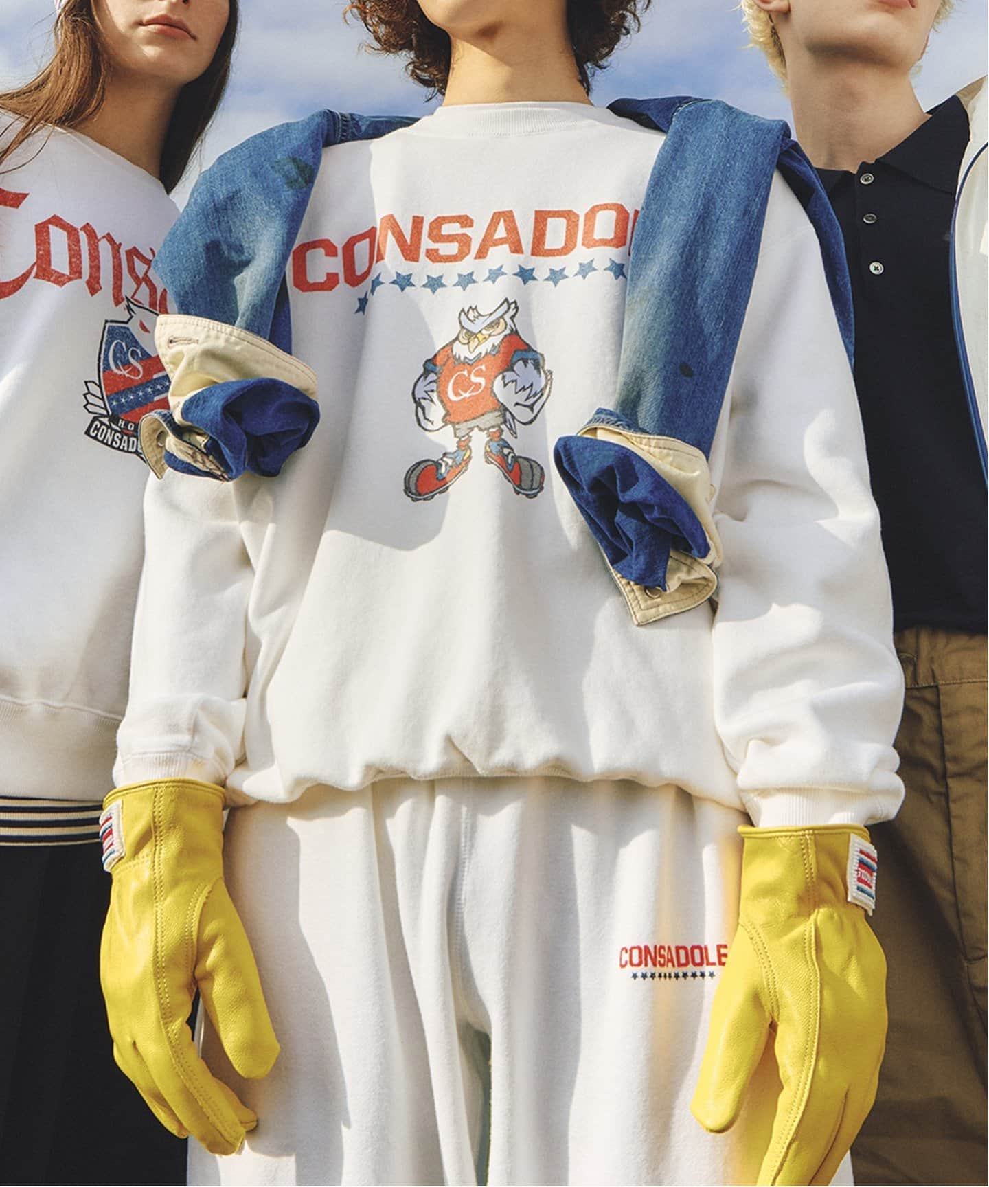 新品 JOURNAL STANDARD スウェット ホワイト 北海道コンサドーレ札幌 × relume】 ドーレくん クルーネック